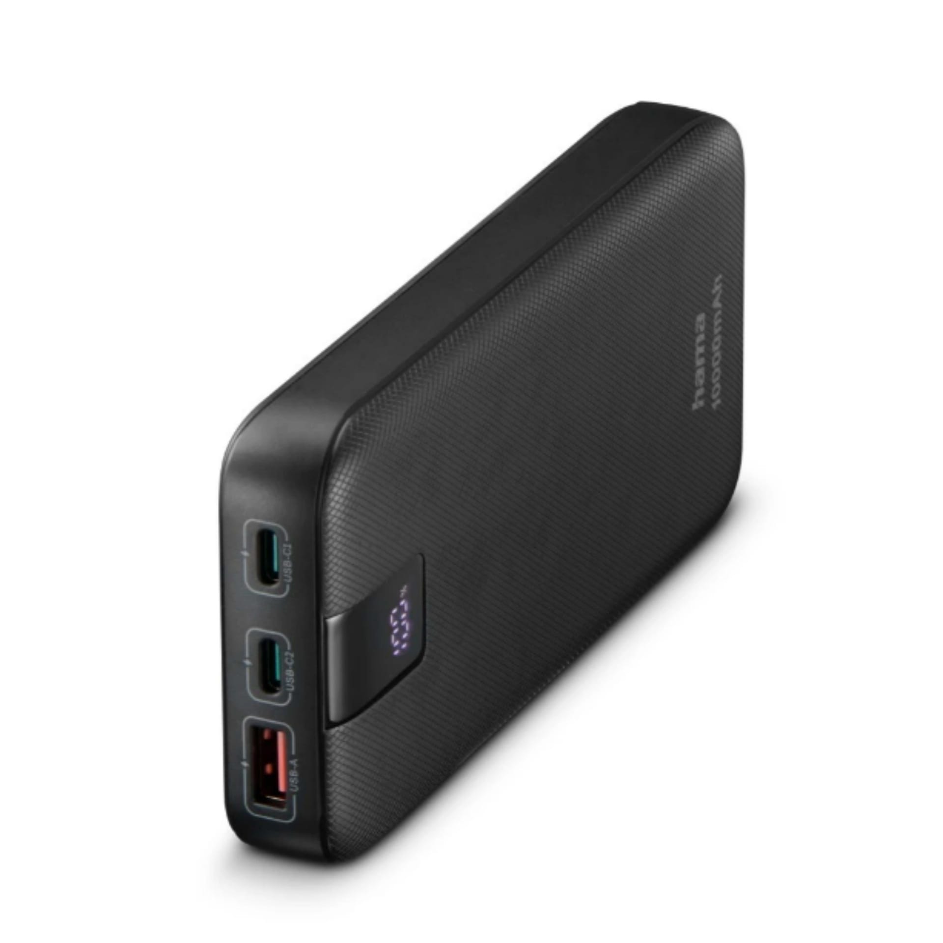 Hama PD 10 Power Pack, 10000mAh, QC 3.0, Anthracite, 201718