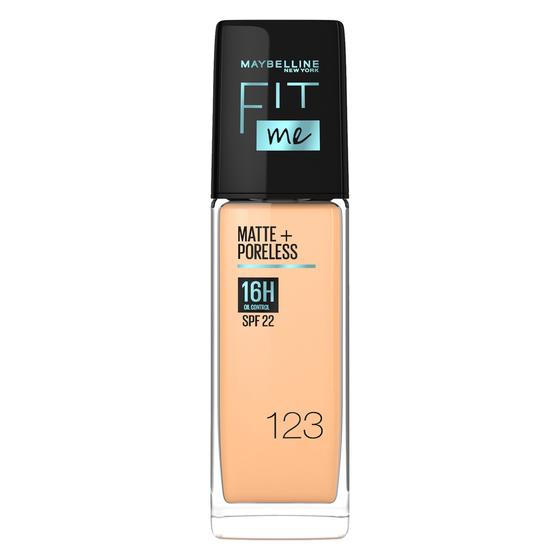 Maybelline Fit Me Matte + Poreless Foundation 123 1 pc