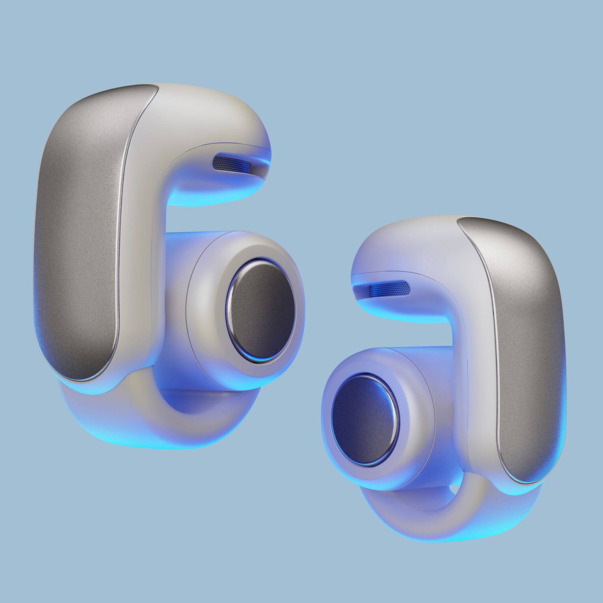 Bose Ultra Open Earbuds White Smoke