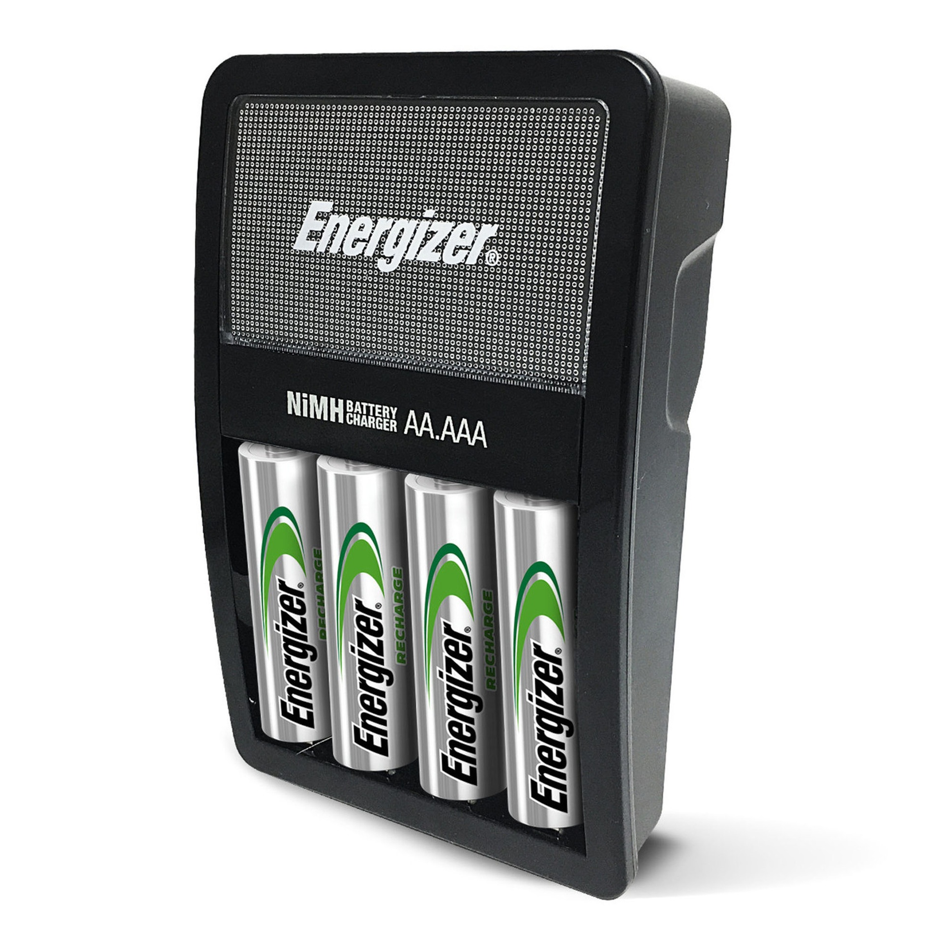 Energizer Recharge Maxi Charger UK & 2 AA Batteries, Combo Pack