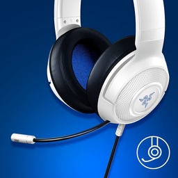 Razer Kraken X Wired Console Gaming Headset, White