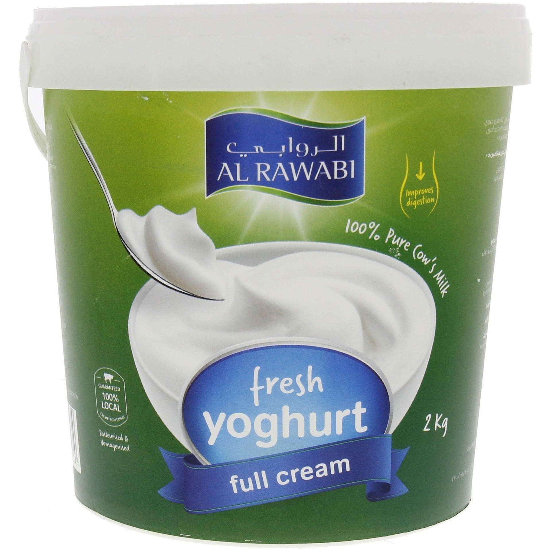 Al Rawabi Full Cream Fresh Yoghurt 2 kg