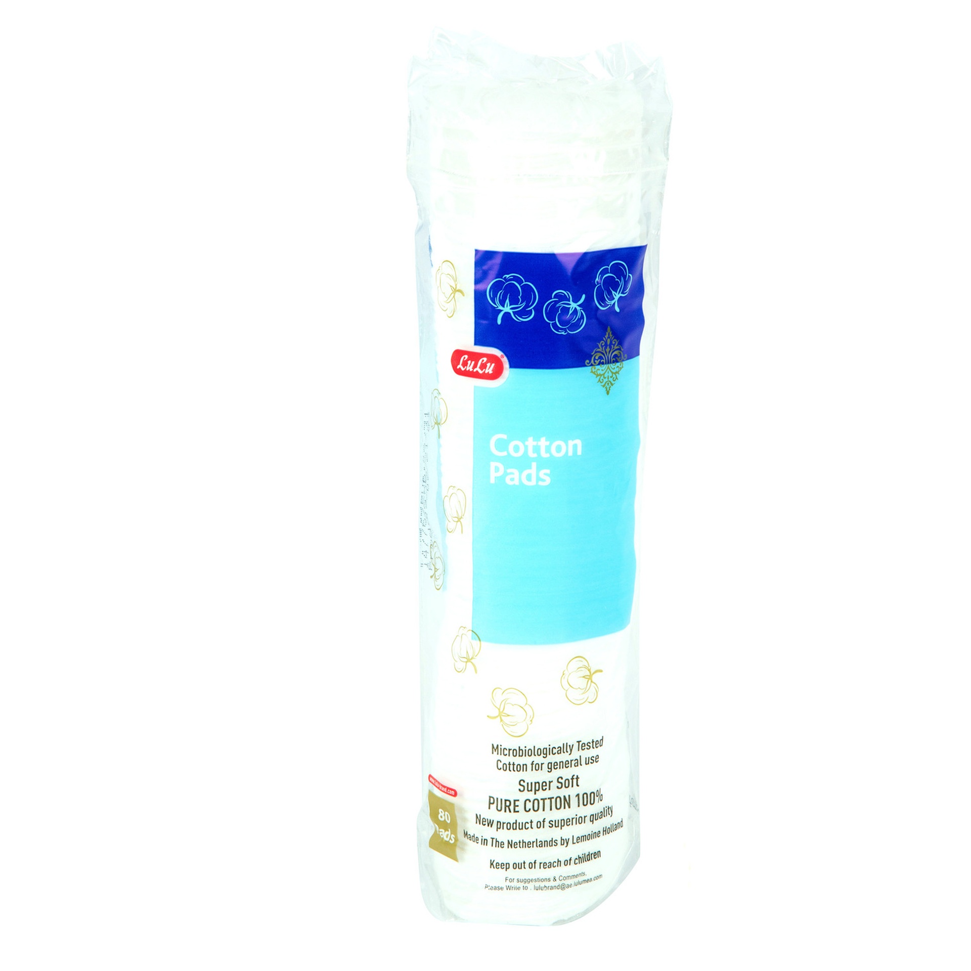 LuLu Cotton Feel Cotton Pads 80pcs