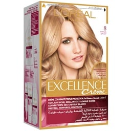 L'Oreal Paris Excellence Creme Color 8 Light Blonde 1 pkt