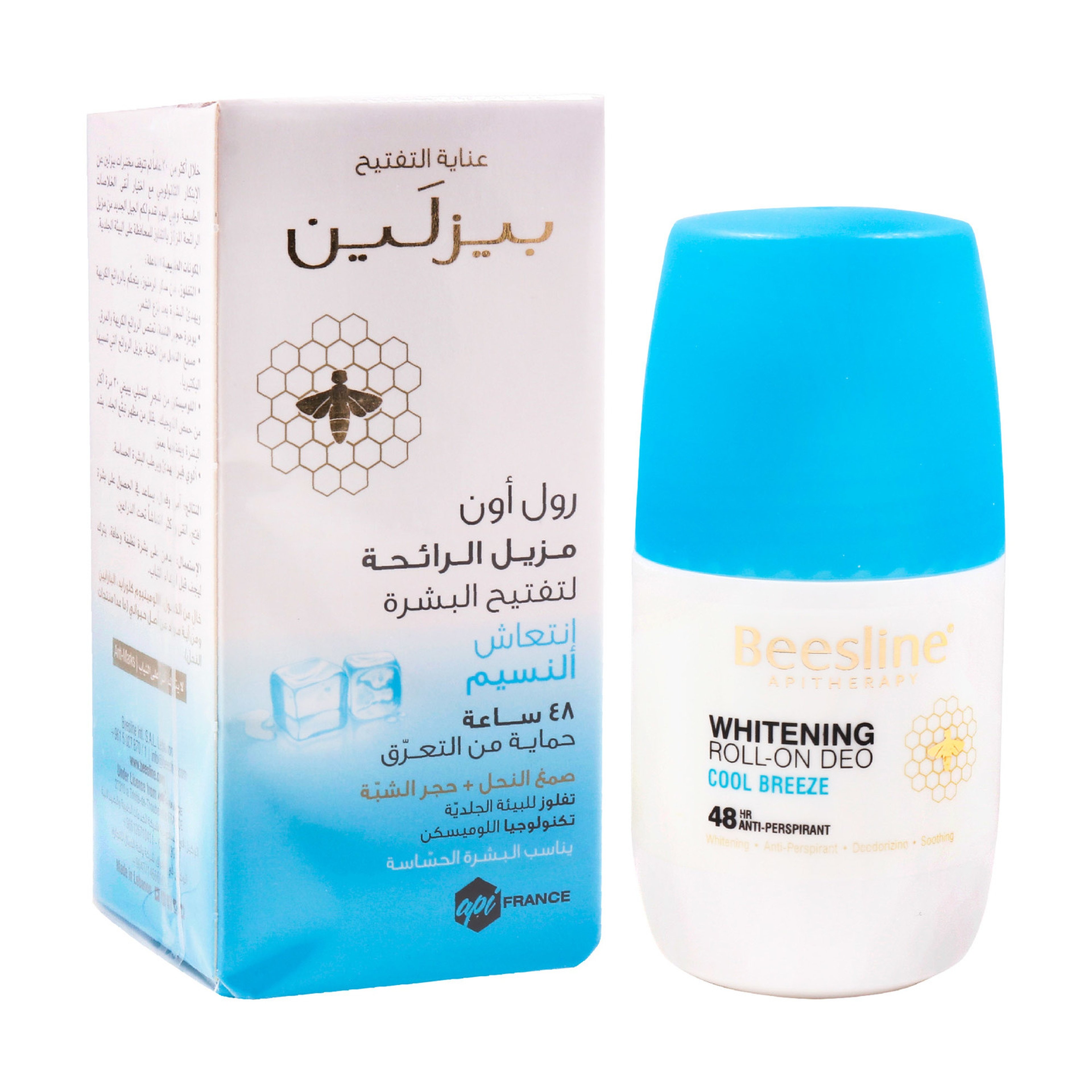 Beesline Cool Breeze Whitening Deodorant Roll-On For Women 50 ml
