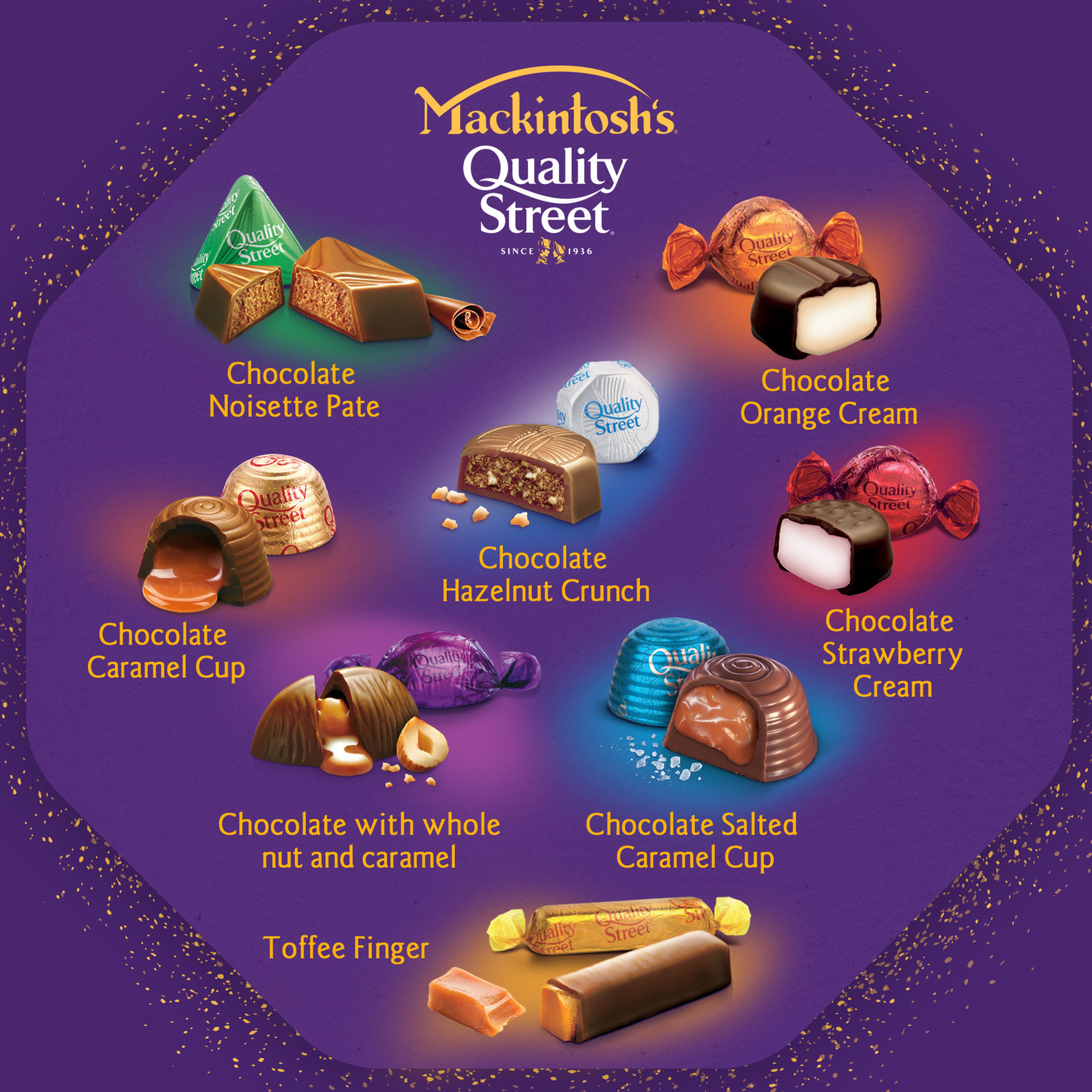 Mackintosh's Quality Street Chocolate 500 g