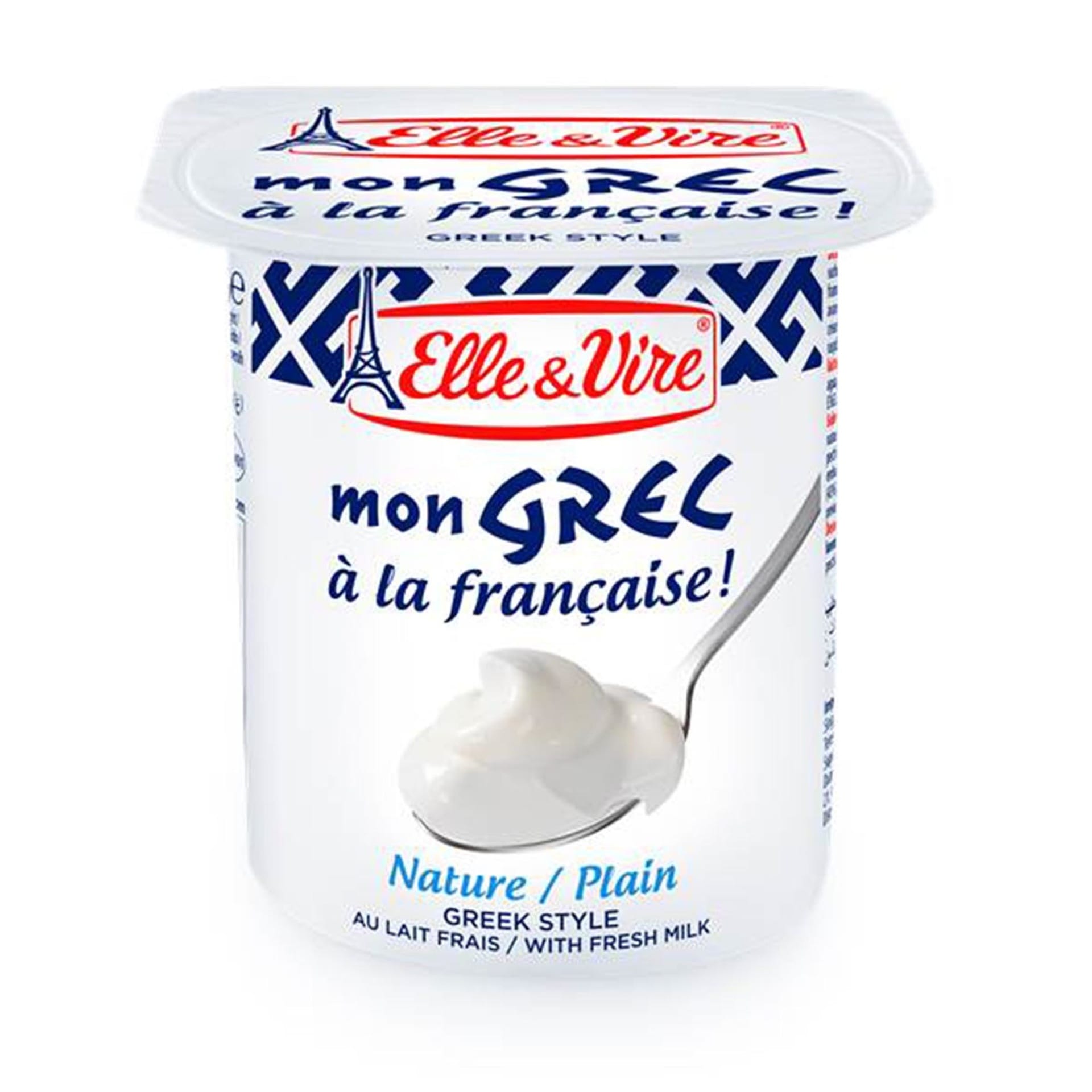 Elle & Vire Greek Style Yogurt Plain 125 g