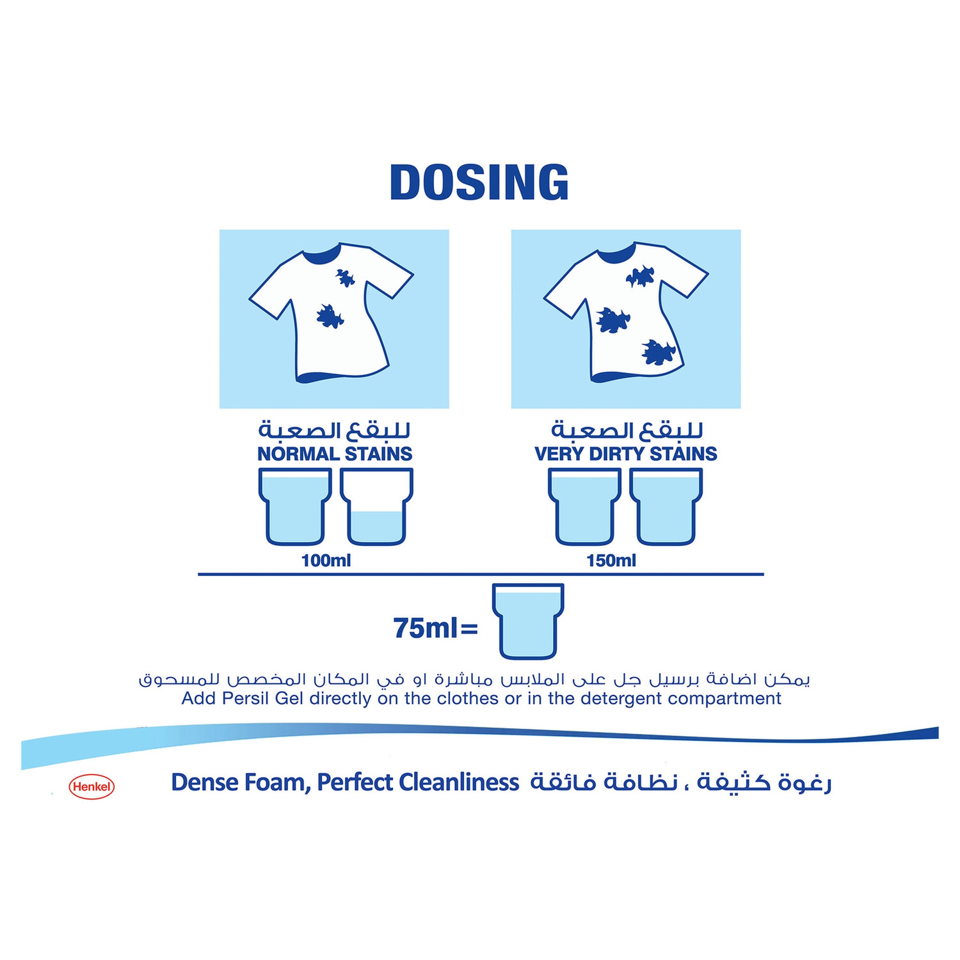 Persil Power Gel Detergent For Top Loading Washing Machines 3 Litres
