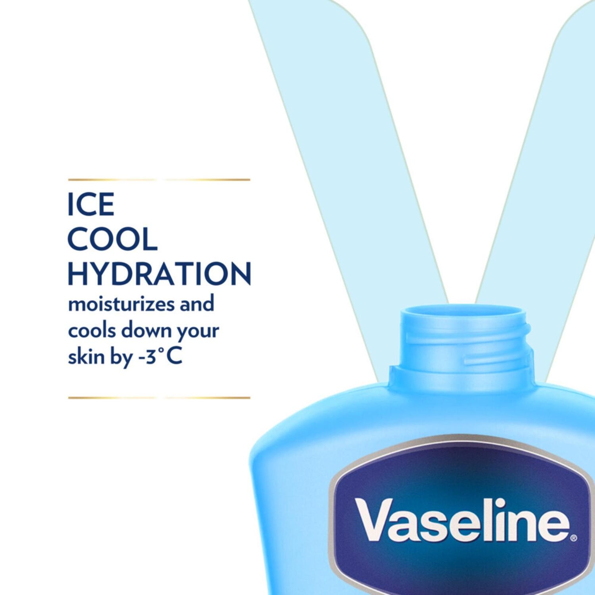 فازلين لوشن الجسم للعناية المركزة ترطيب برودة الثلج 725 مل