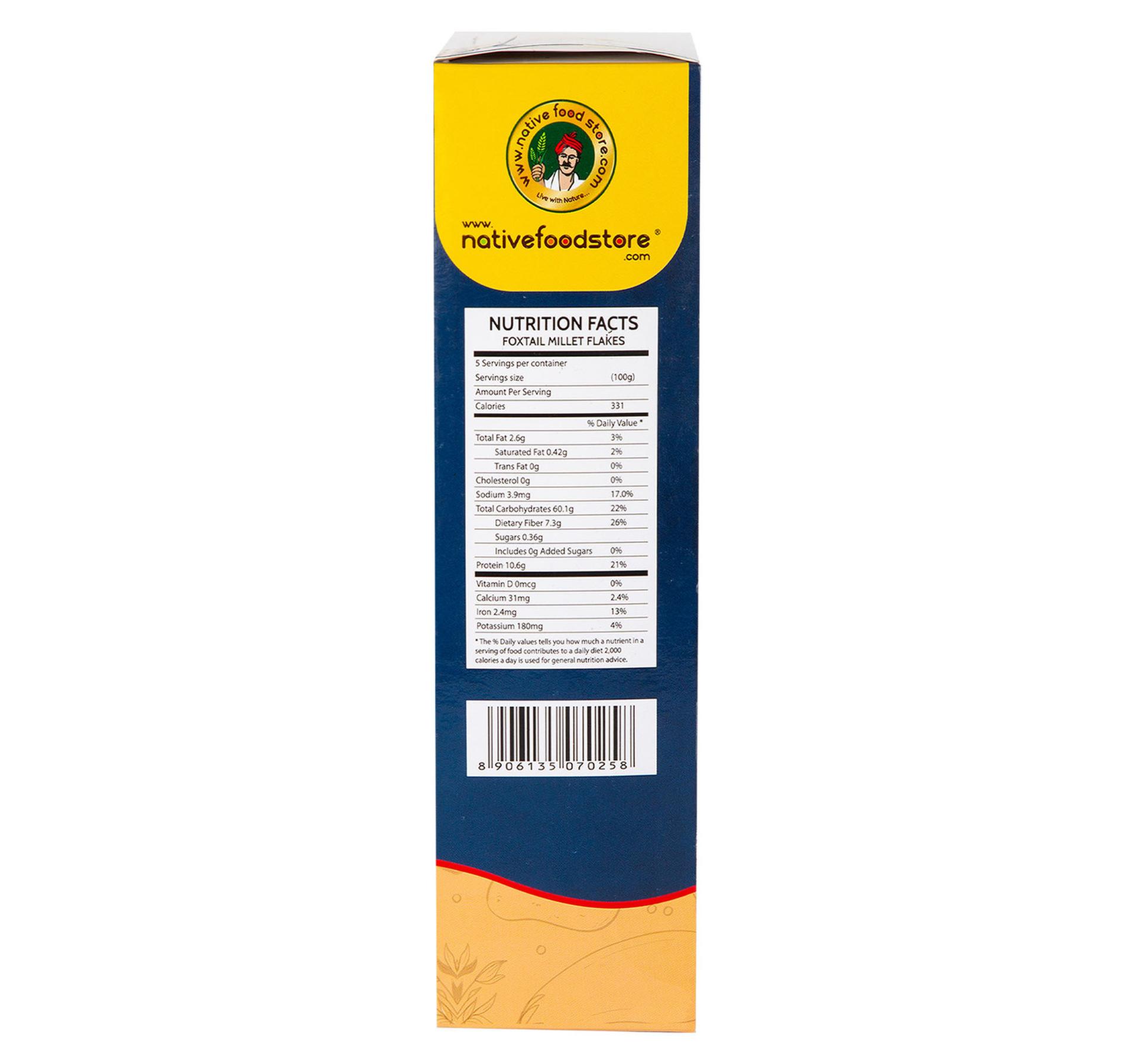 Native Food Source Foxtail Millet Flakes 500 g hover image
