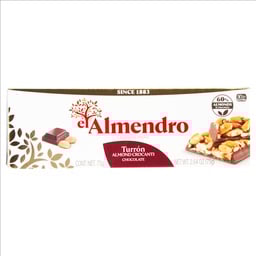 El Almendro Turron Almond Crocanti Chocolate 75 g