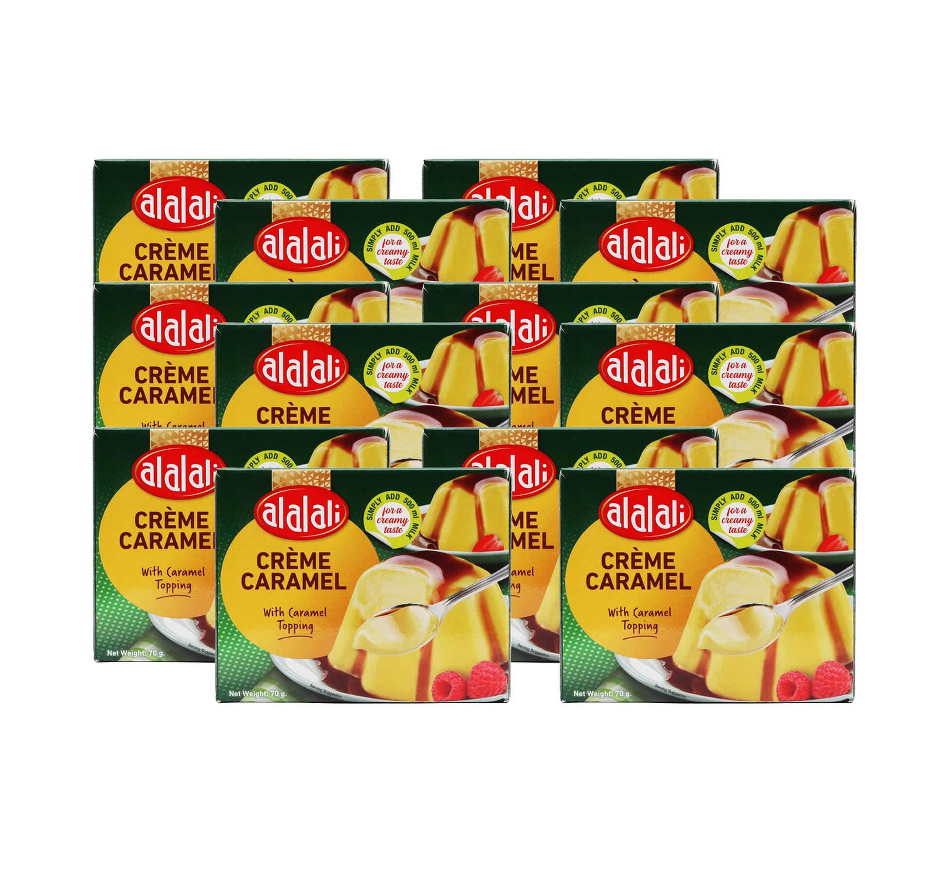 Al Alali Creme Caramel Value Pack 12 x 70 g