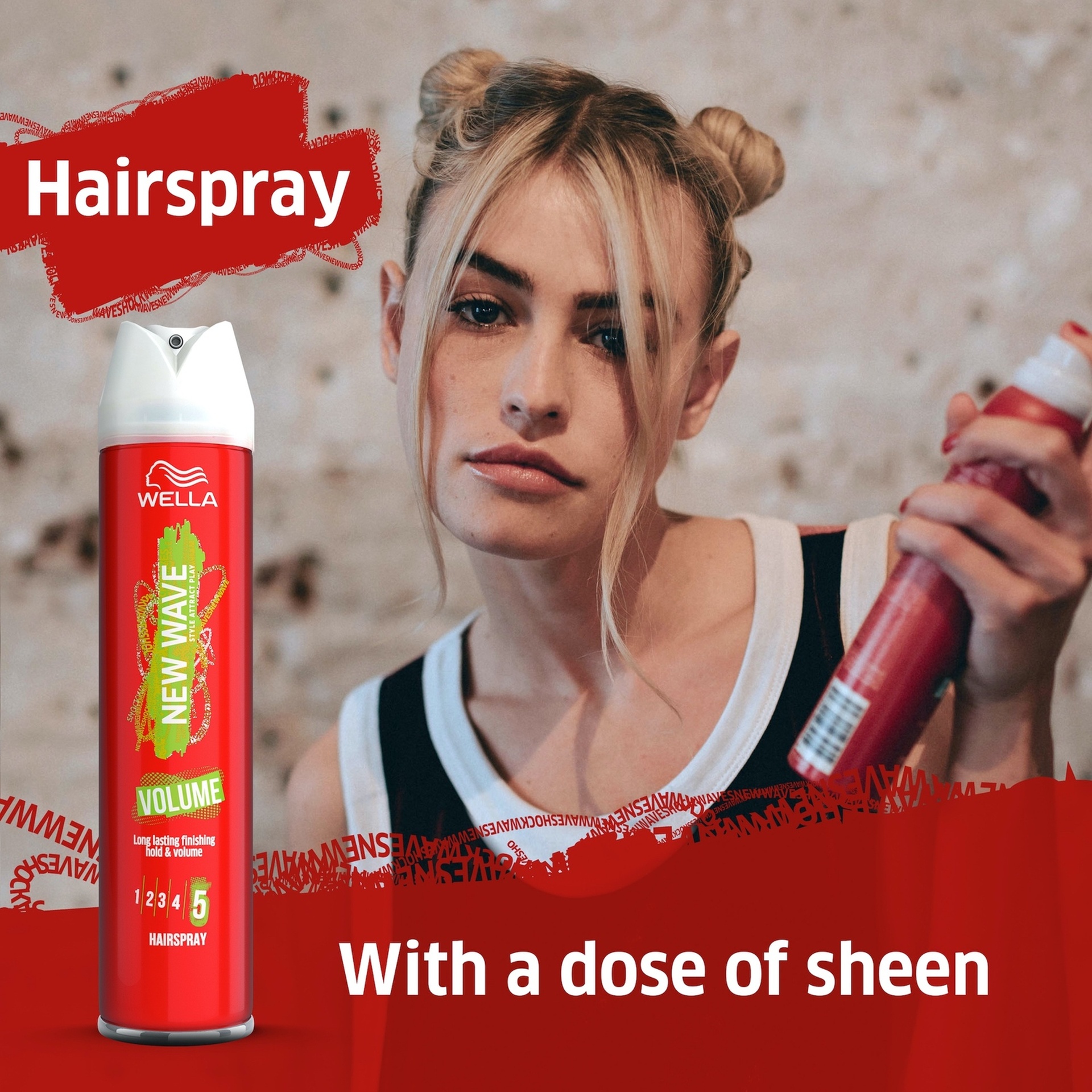 Wella New Wave Volume Hair Spray 250 ml