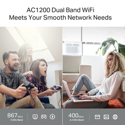 TP-Link AC1200 Dual Band Router Archer C64
