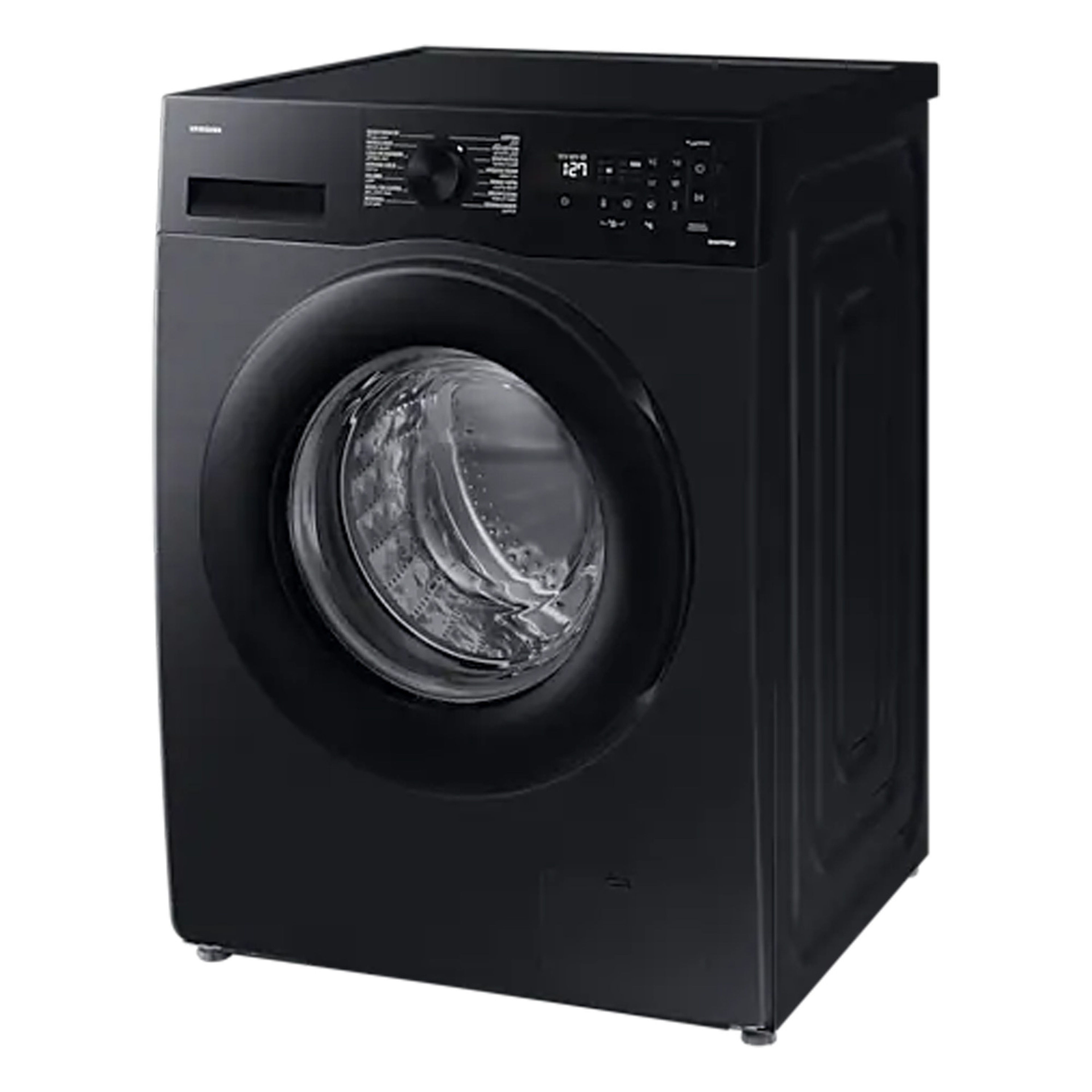 Samsung Front Load Washer, 9 kg, Black, WW90CGC04DABGU