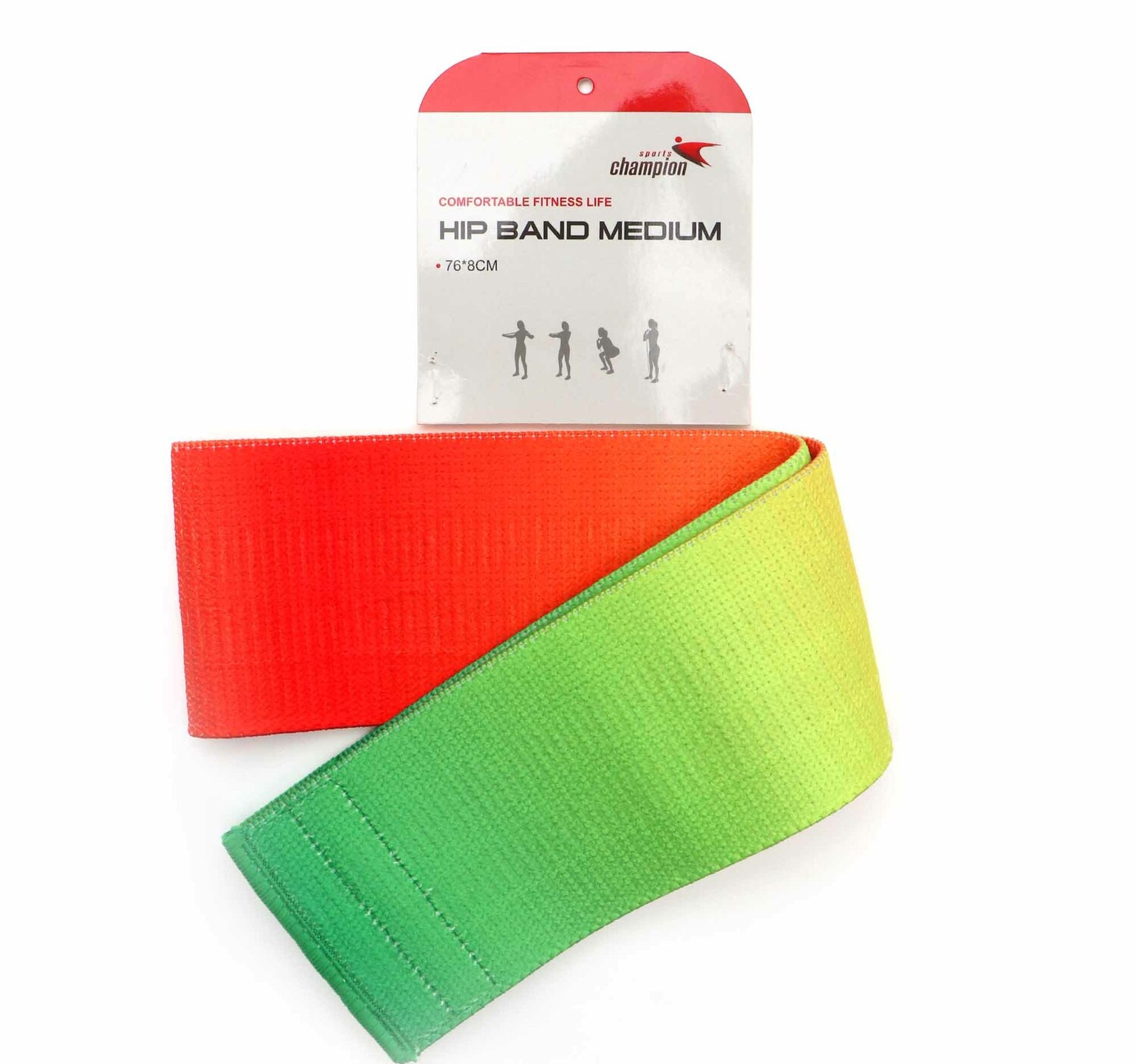 Sports Champion Hip Band IR99501 Medium 76x8cm Assorted Color