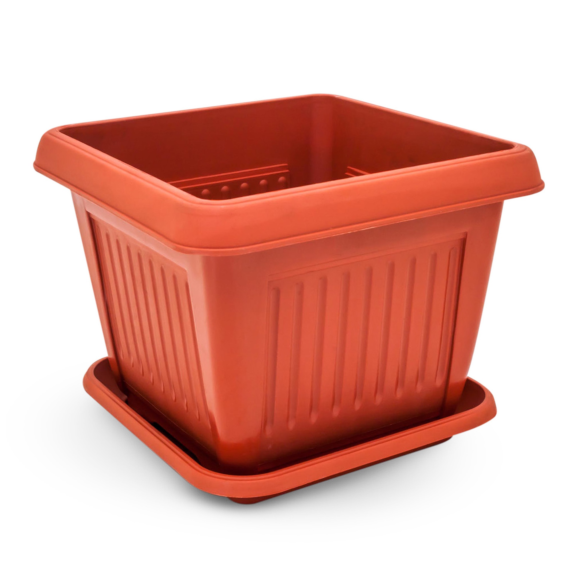 Green Leaf Flowery Pot ARIELA 6625 Assorted Colors