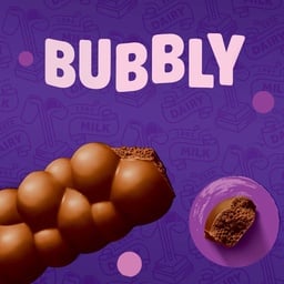 Cadbury Dairy Milk Bubbly Chocolate 12 x 87 g