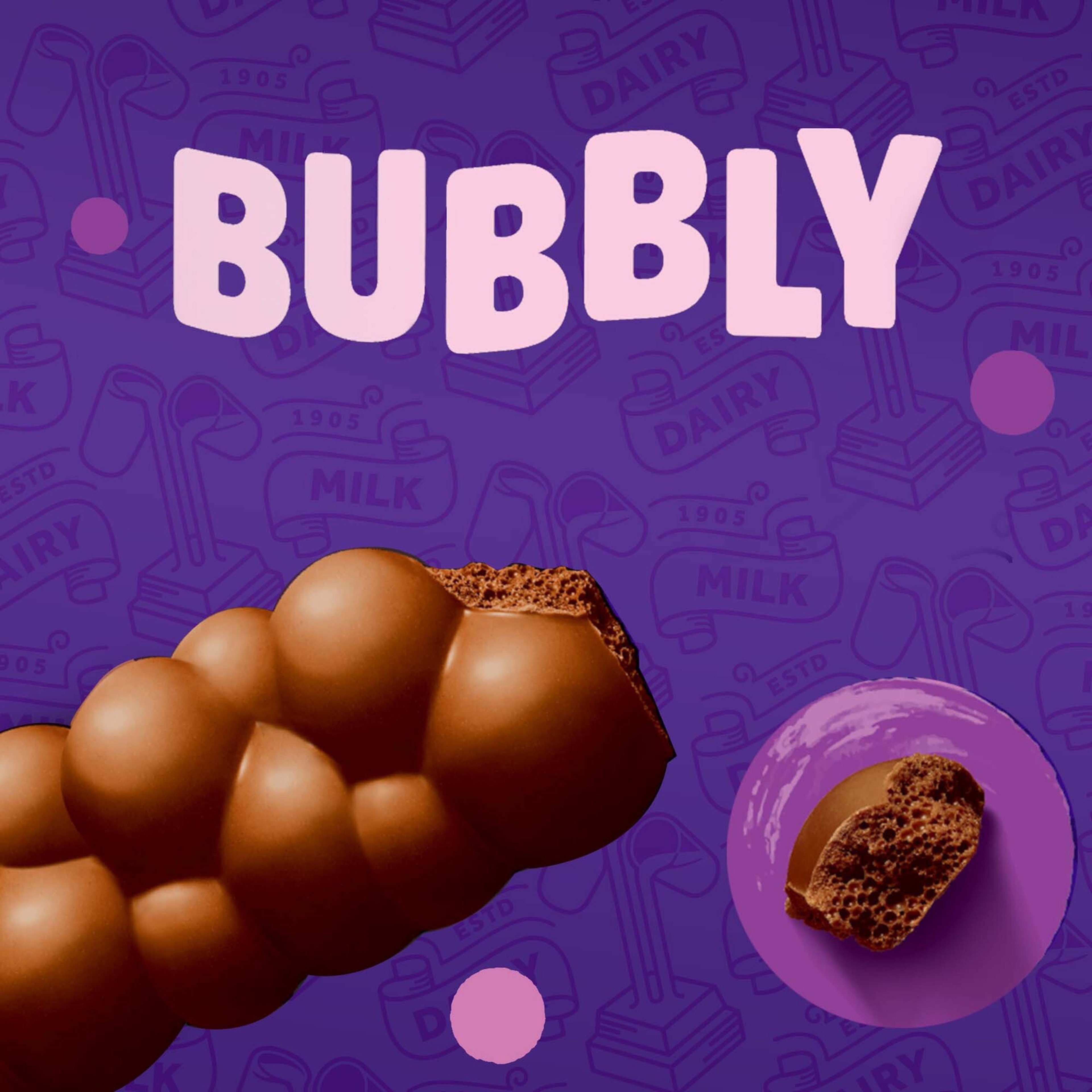 Cadbury Dairy Milk Bubbly Chocolate 12 x 87 g