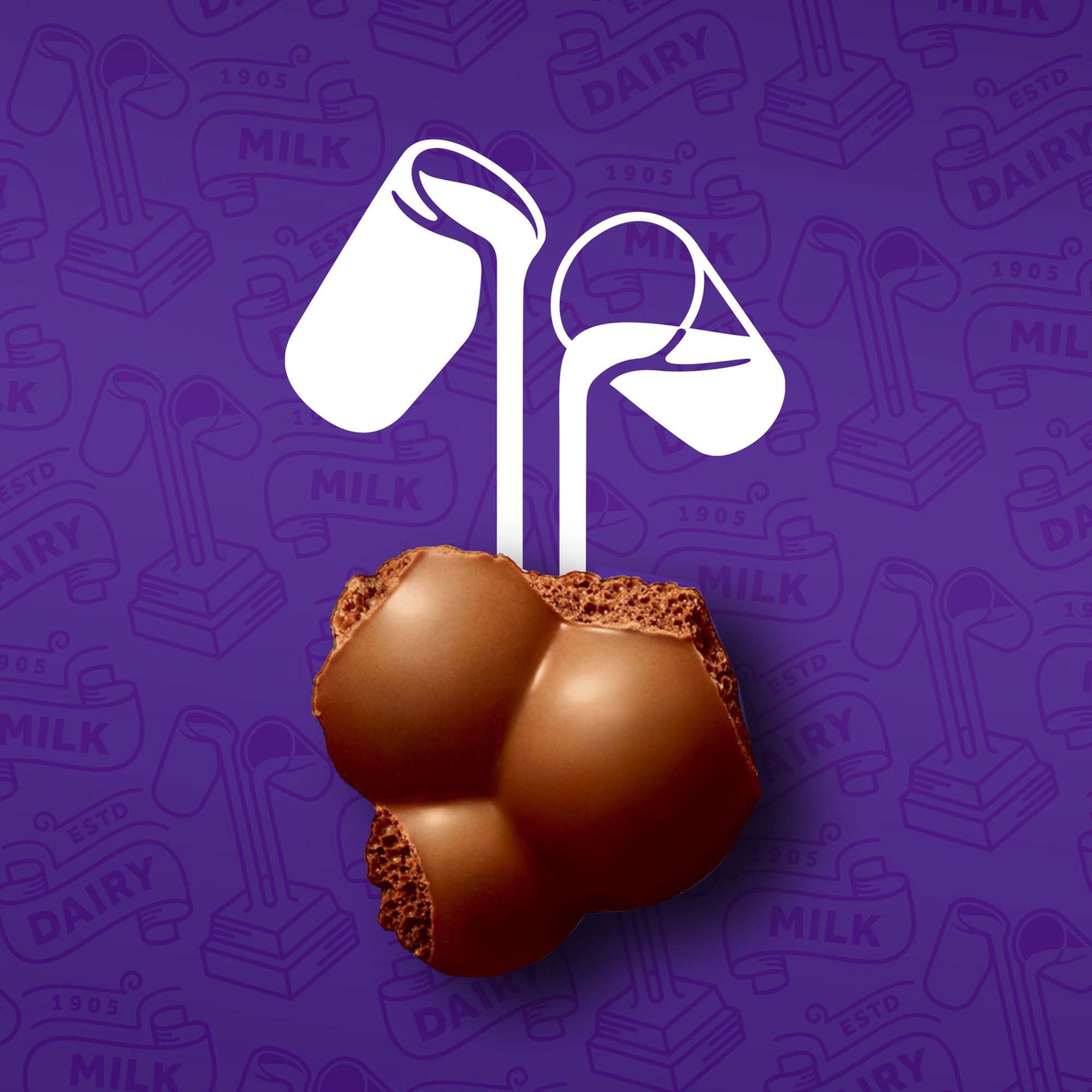 Cadbury Dairy Milk Bubbly Chocolate 12 x 87 g