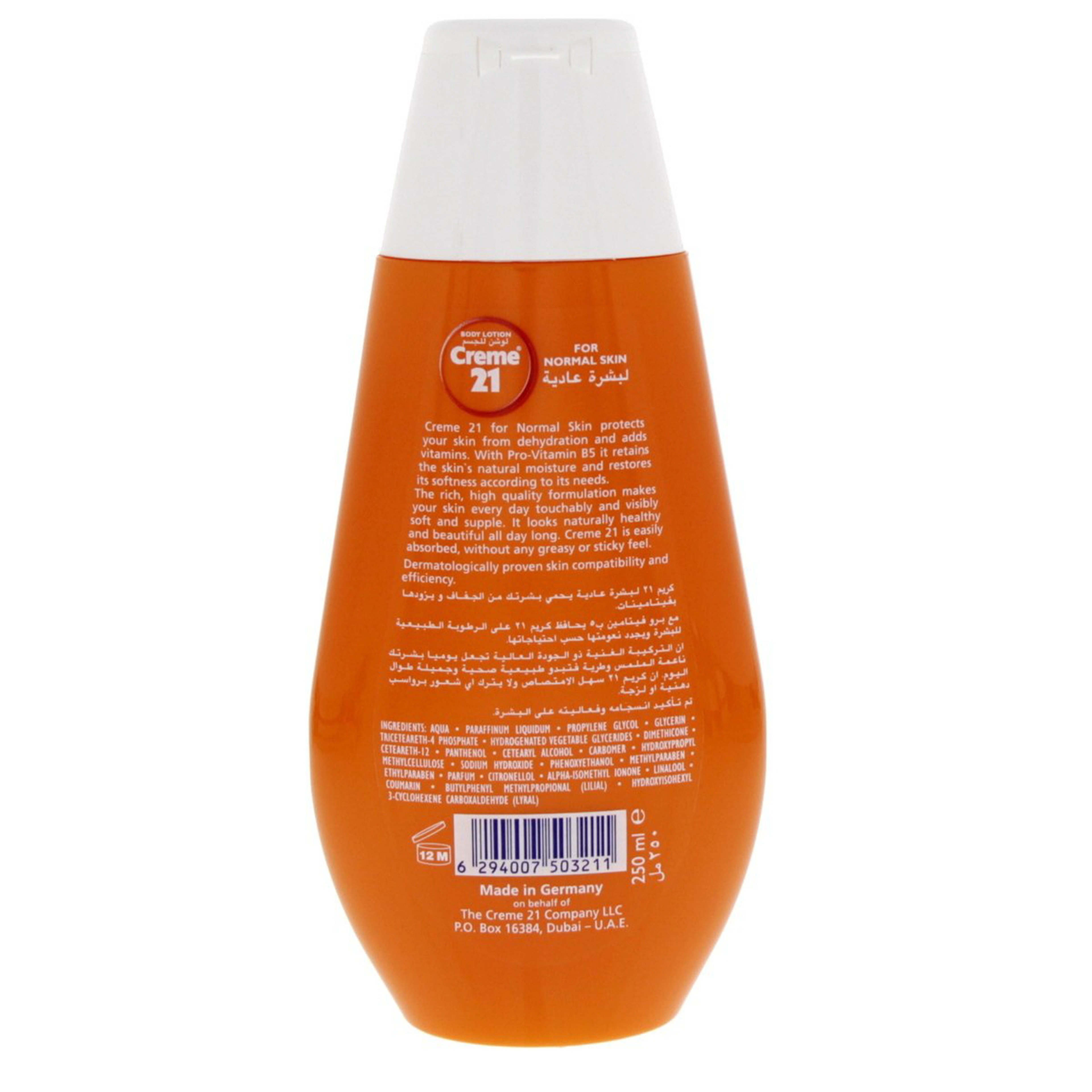 Creme 21 Body Lotion For Normal Skin Value Pack 2 x 250 ml