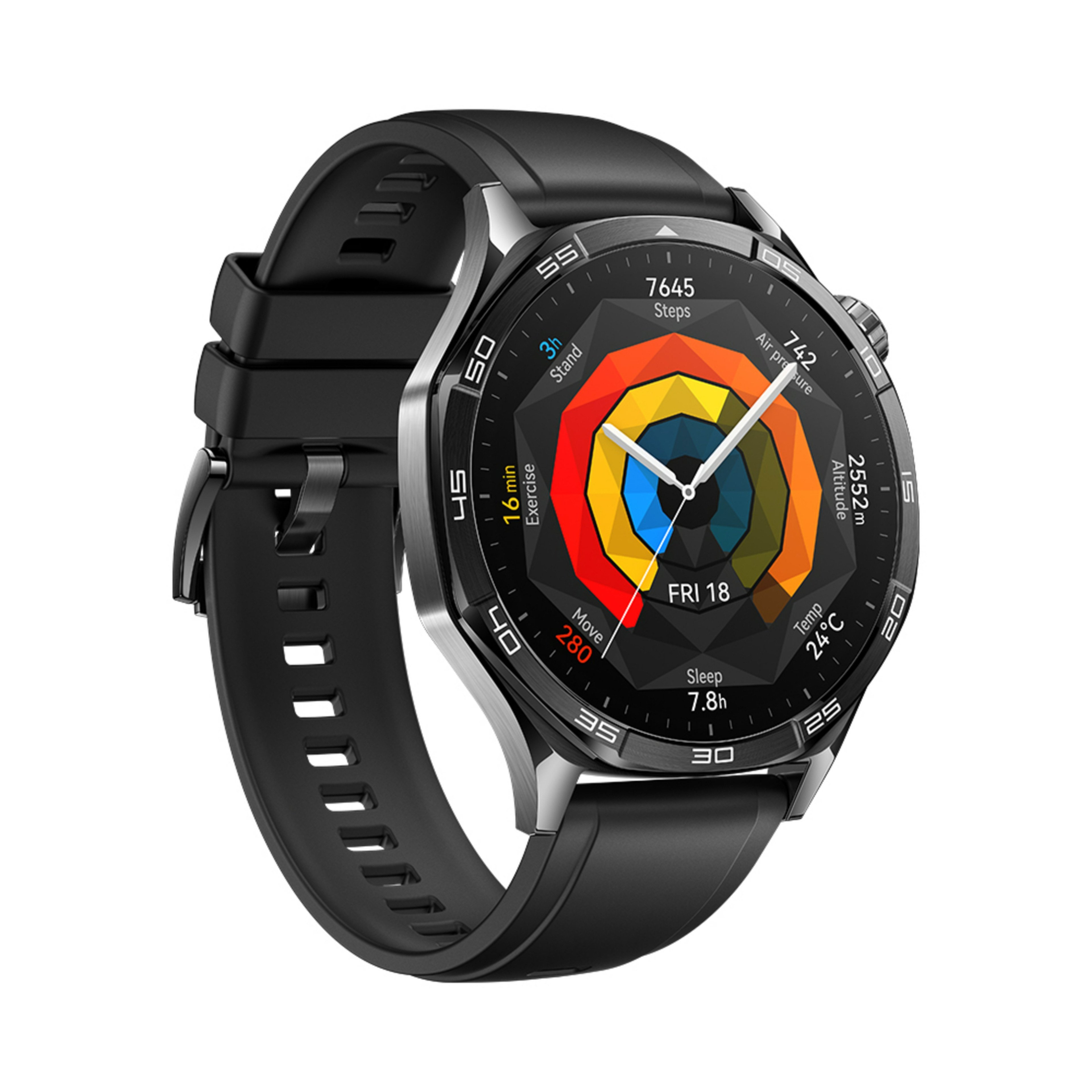 Huawei Watch GT 5 Smartwatch, 1.43 inches AMOLED Display, Black