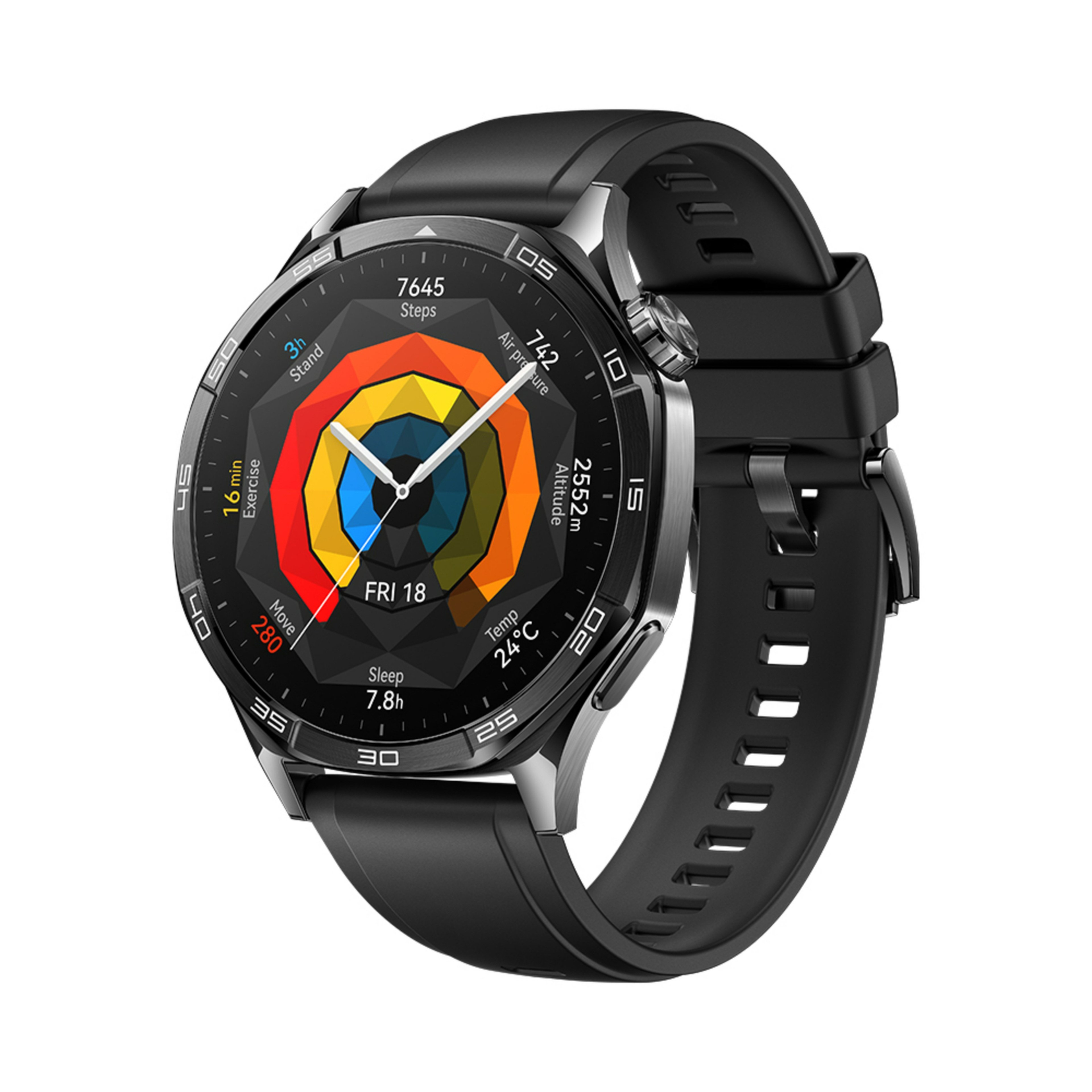Huawei Watch GT 5 Smartwatch, 1.43 inches AMOLED Display, Black