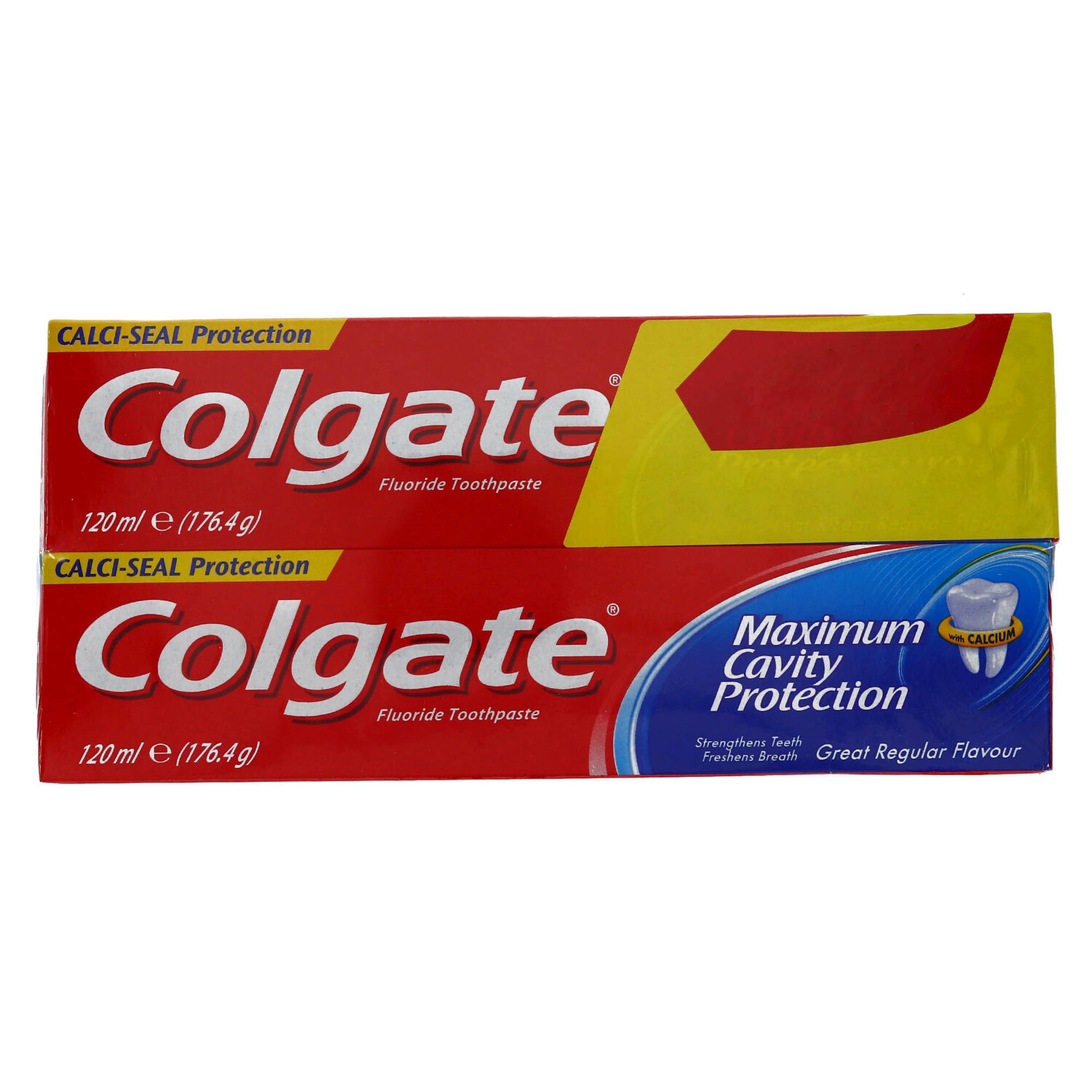 Colgate Maximum Cavity Protection Great Regular Flavour Toothpaste 2 x 120 ml