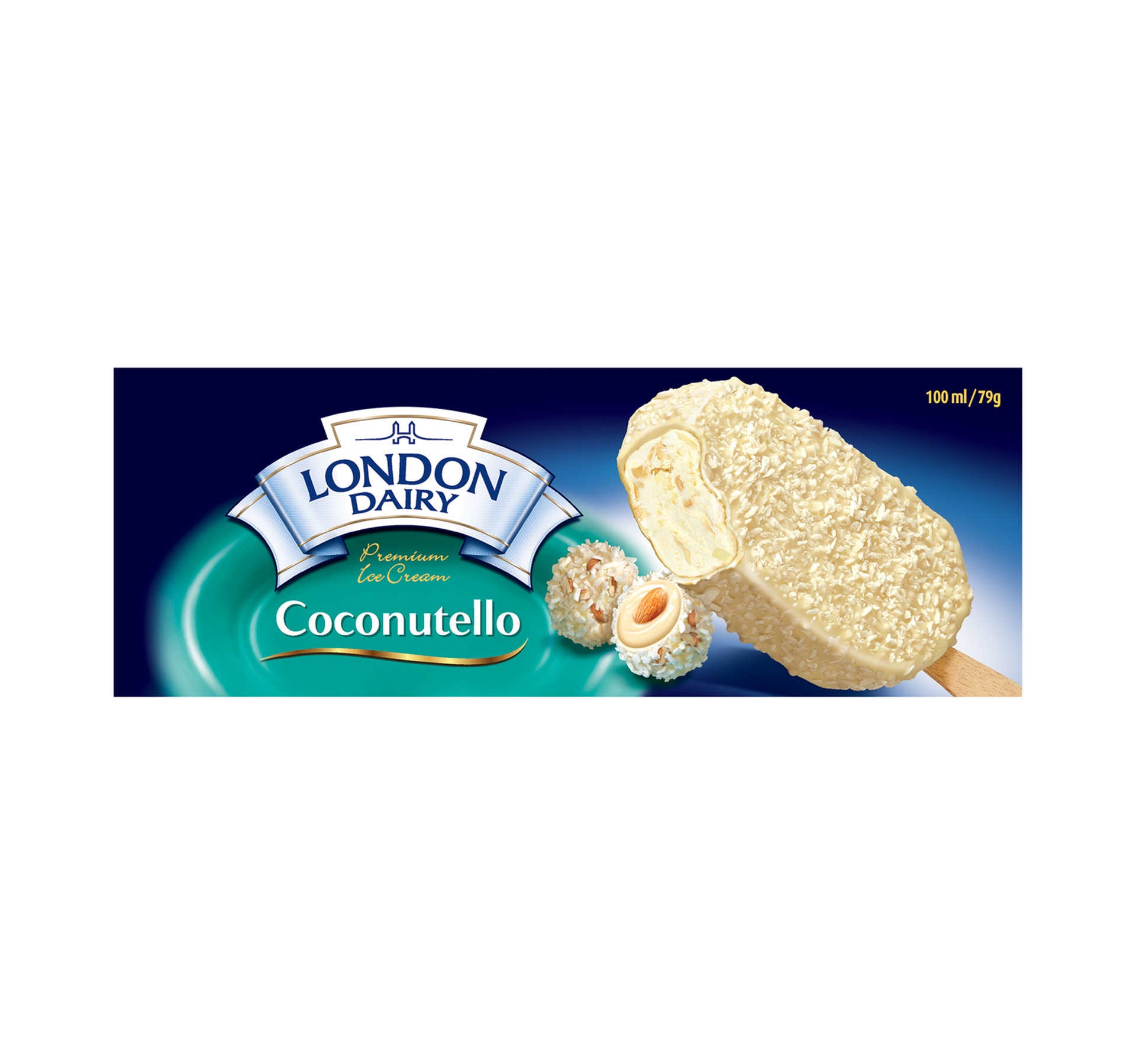 London Dairy Coconutello Premium Ice Cream Stick 100 ml