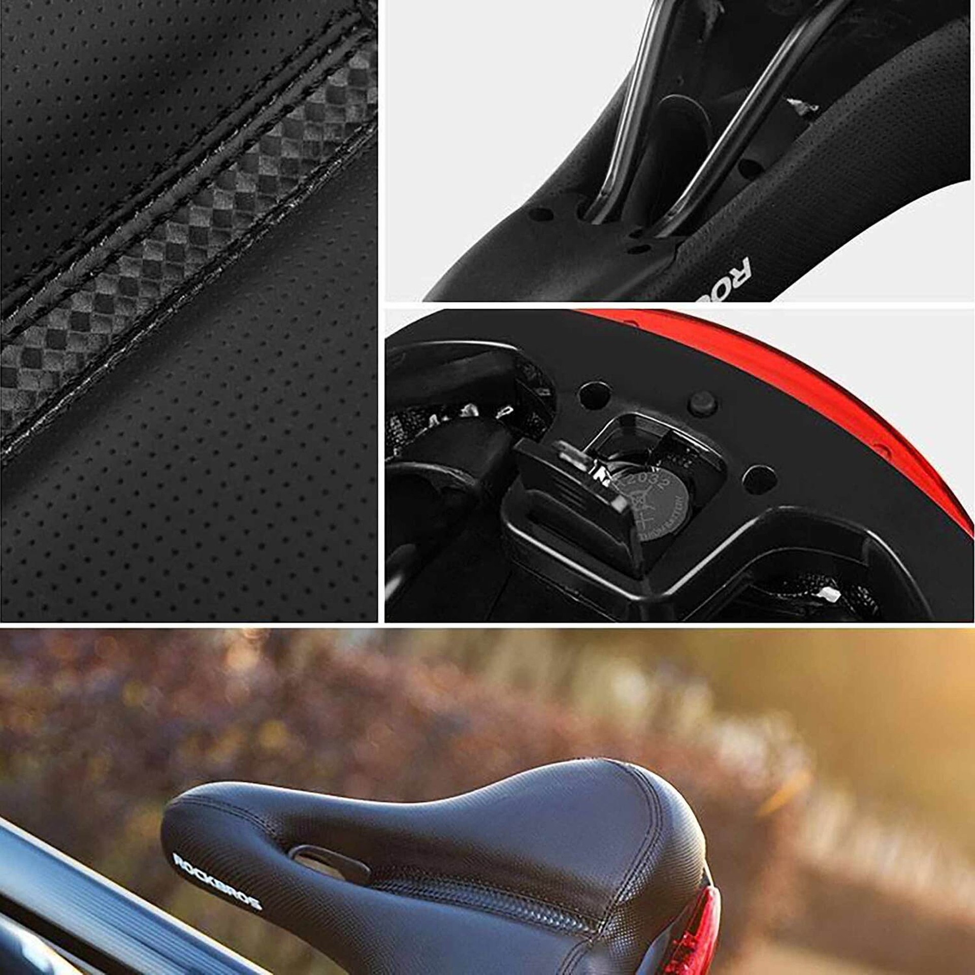 ROCKBROS Bicycle Taillight Saddle FU-5700L