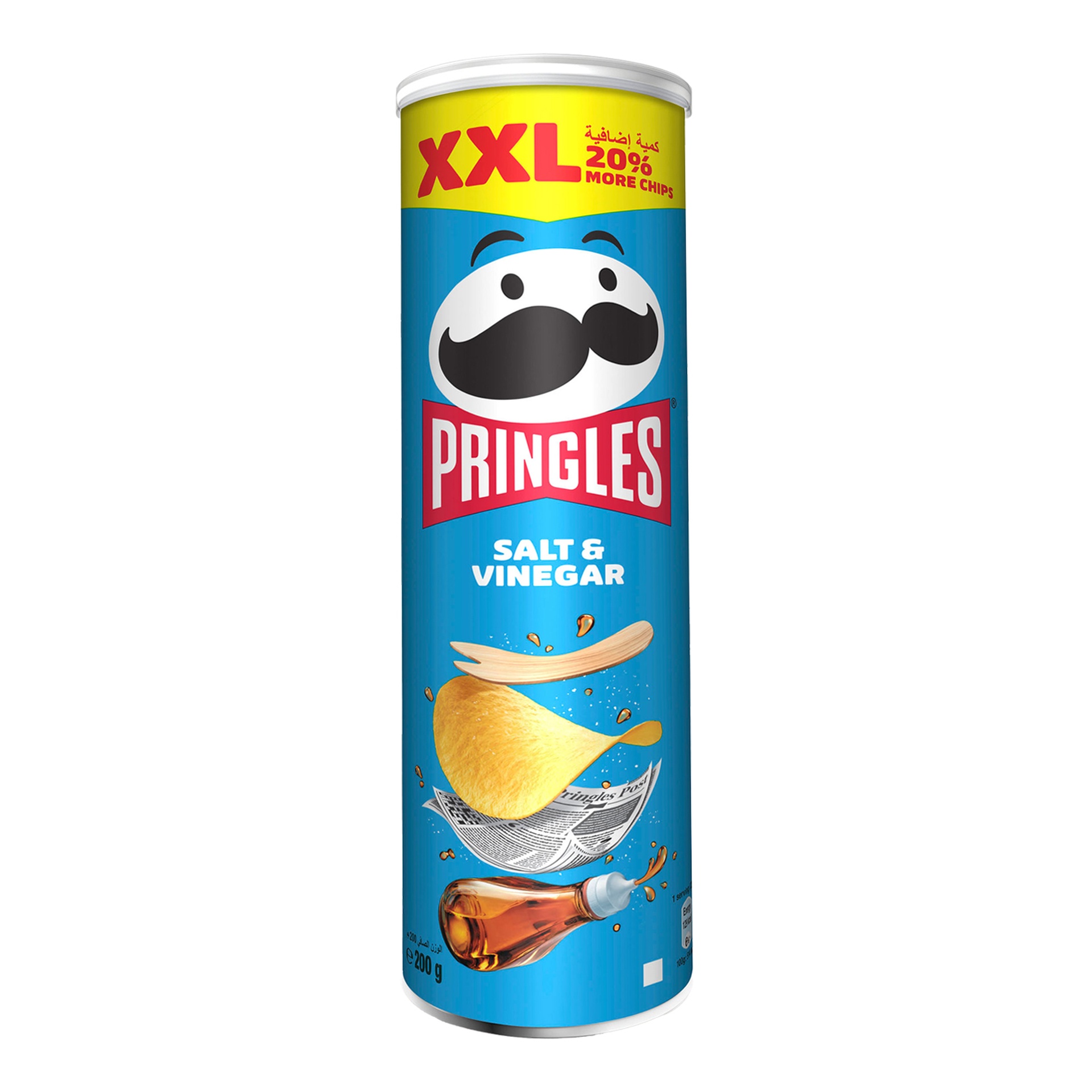 Pringles Salt & Vinegar Chips XXL 2 x 200 g