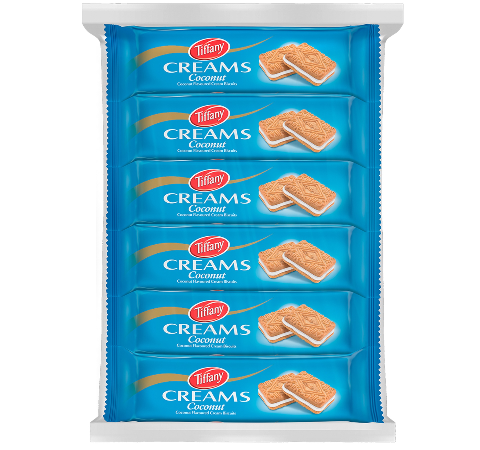 Tiffany Creams Coconut Cream Biscuits 24 x 80 g hover image