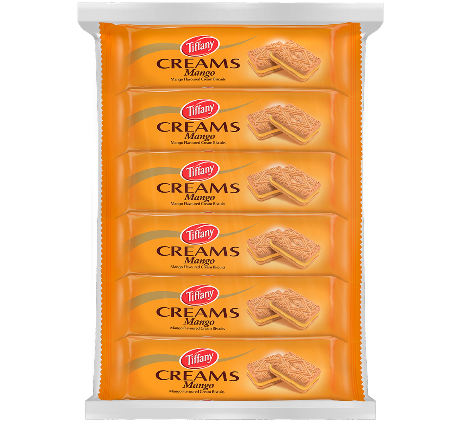 Tiffany Creams Mango Cream Sandwich Biscuits 24 x 80 g hover image
