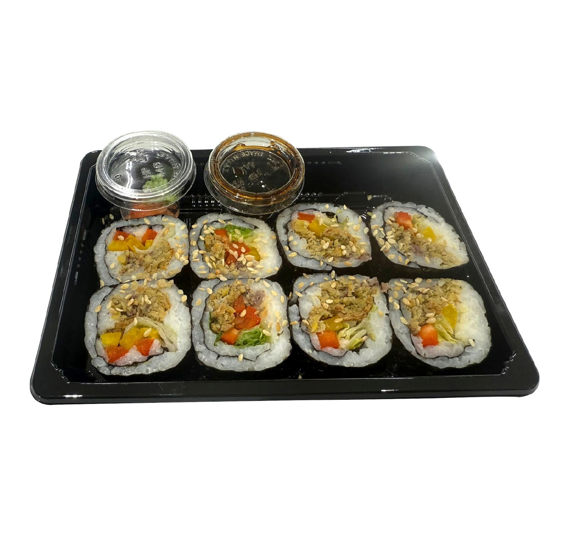 Vegan Falafel Sushi Roll
