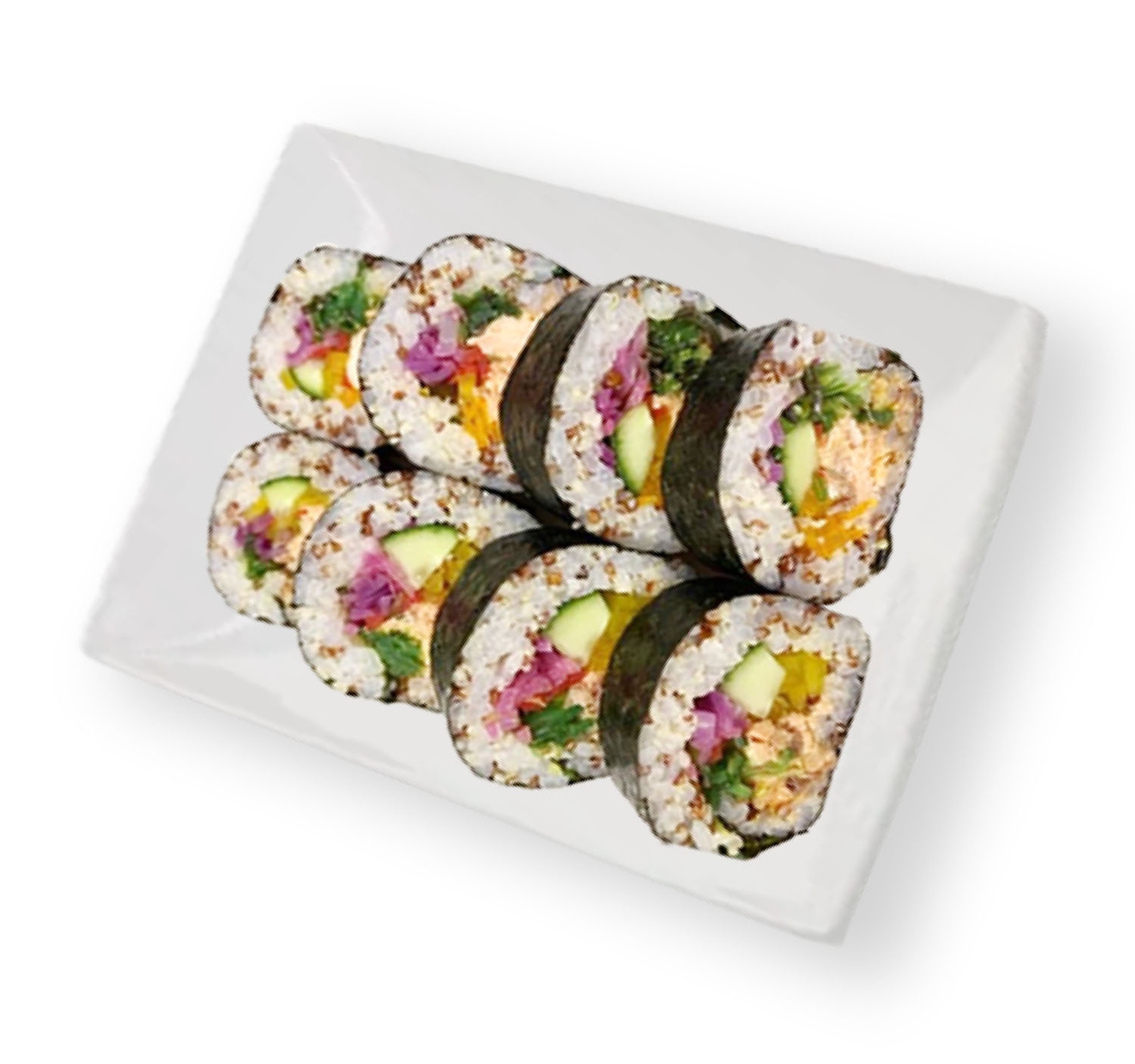 Grilled Salmon Quinoa Roll