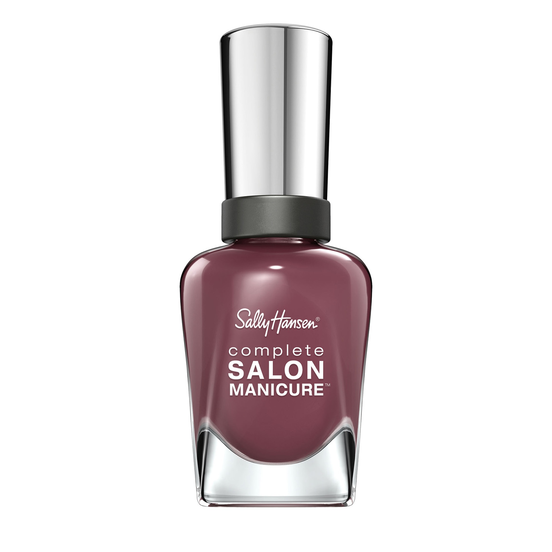Sally Hansen Complete Salon Manicure Nail Polish, 15 ml, 461- Plum's the Word