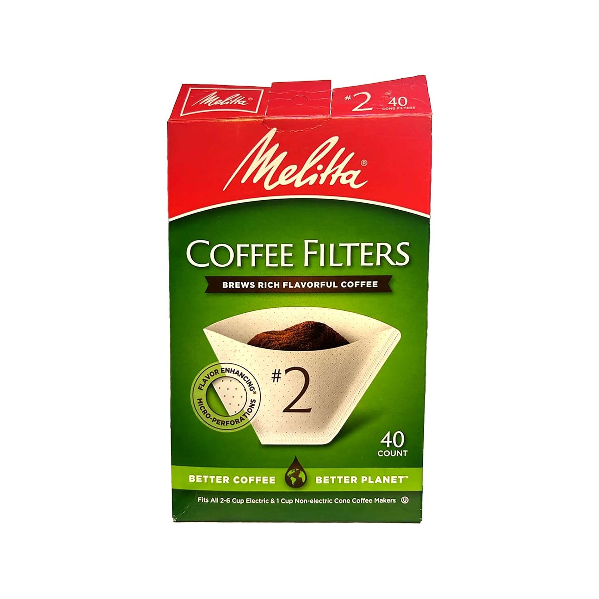 Melitta Coffee Filter #2 40 pcs