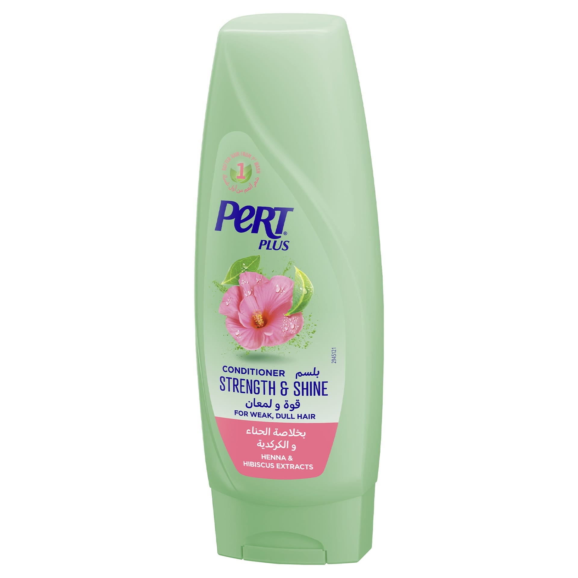 Pert Plus Strength & Shine Conditioner with Henna & Hibiscus Extract 360 ml