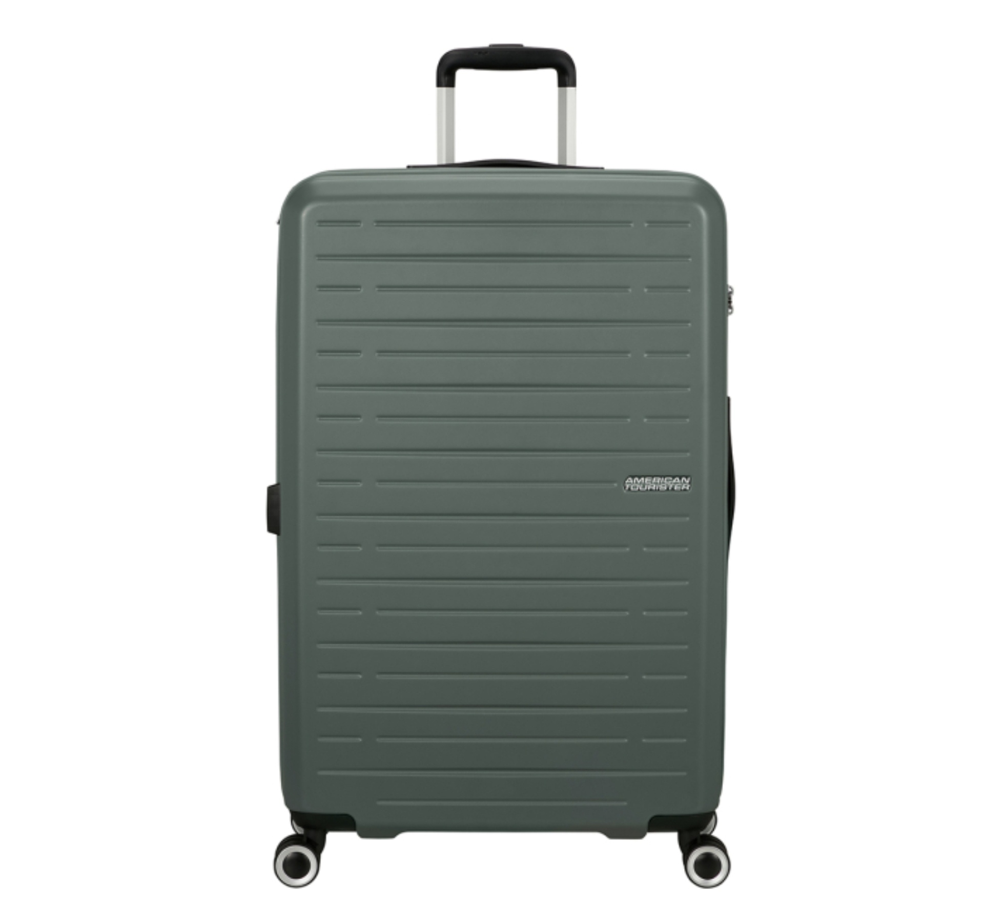 American Tourister Aerojoy 4 Wheel Hard Trolley, 81 cm, Dark Forest, MJ5X04905