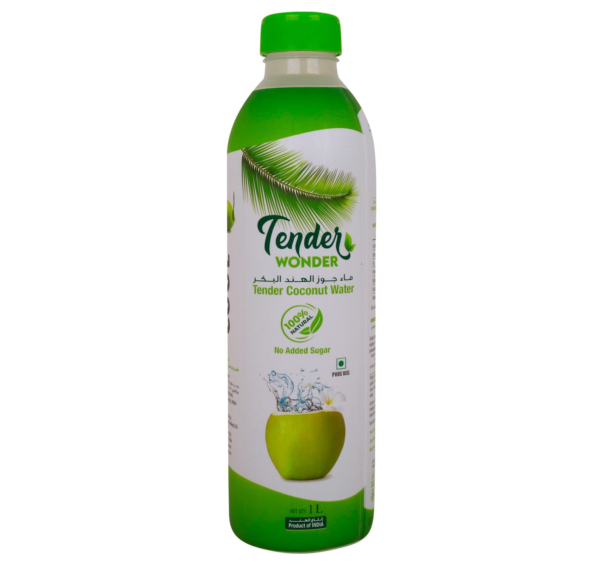 Tender Wonder No Added Sugar Coconut Water 1 Litre