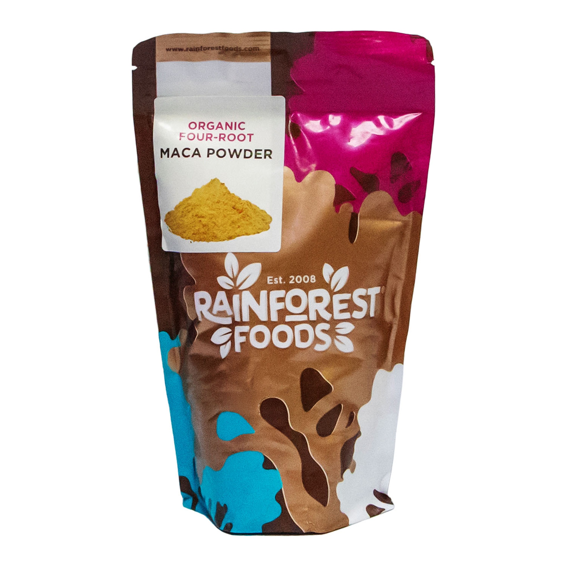 Rain Forest Foods Organic Four Root Maca Powder 200 g