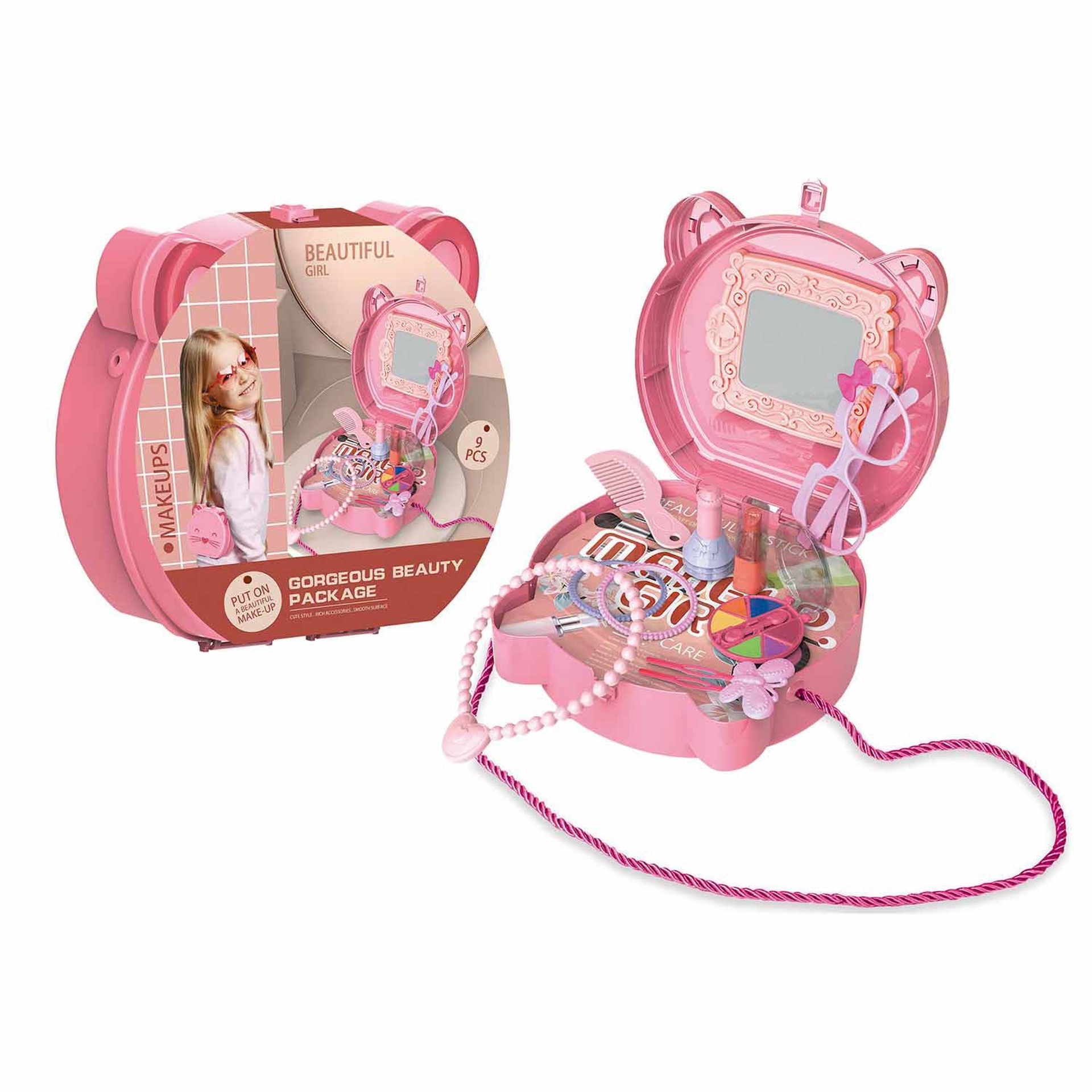 Fabiola Shoulder Bag Beauty Playset, YL512-3