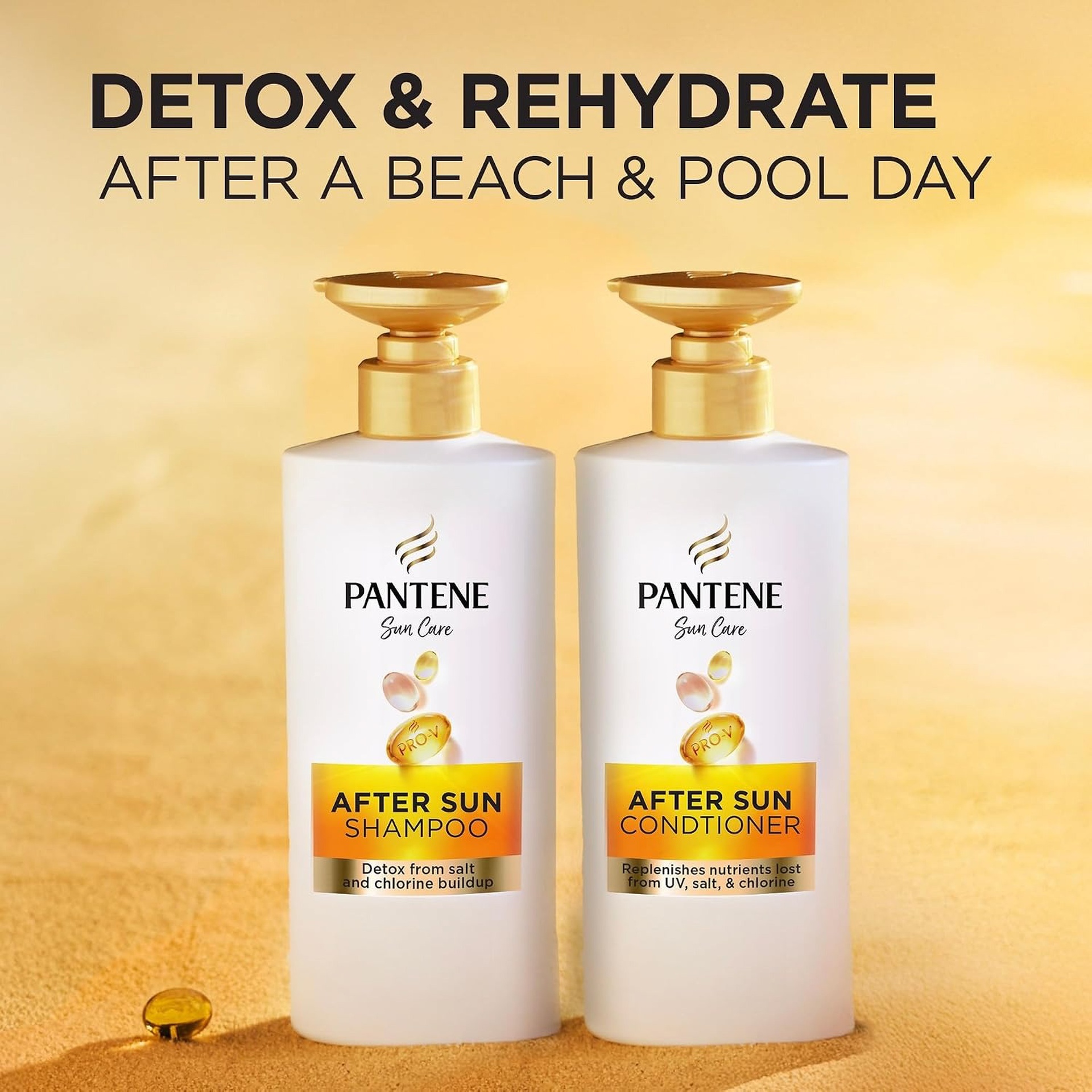 Pantene Sun Care After Shampoo + Conditioner Value Pack 2 x 500 ml