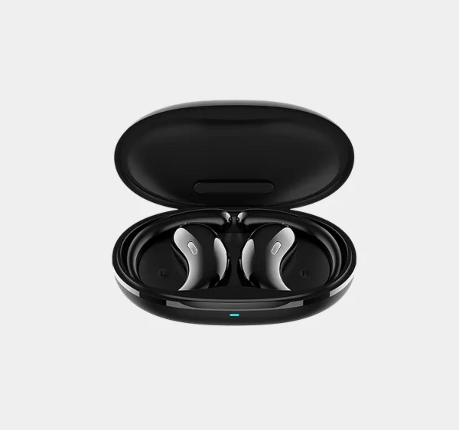 Swiss Military Delta 7 Open-Ear Wireless Earbuds, Black, SM-TWS-DELTA7-BLK hover image