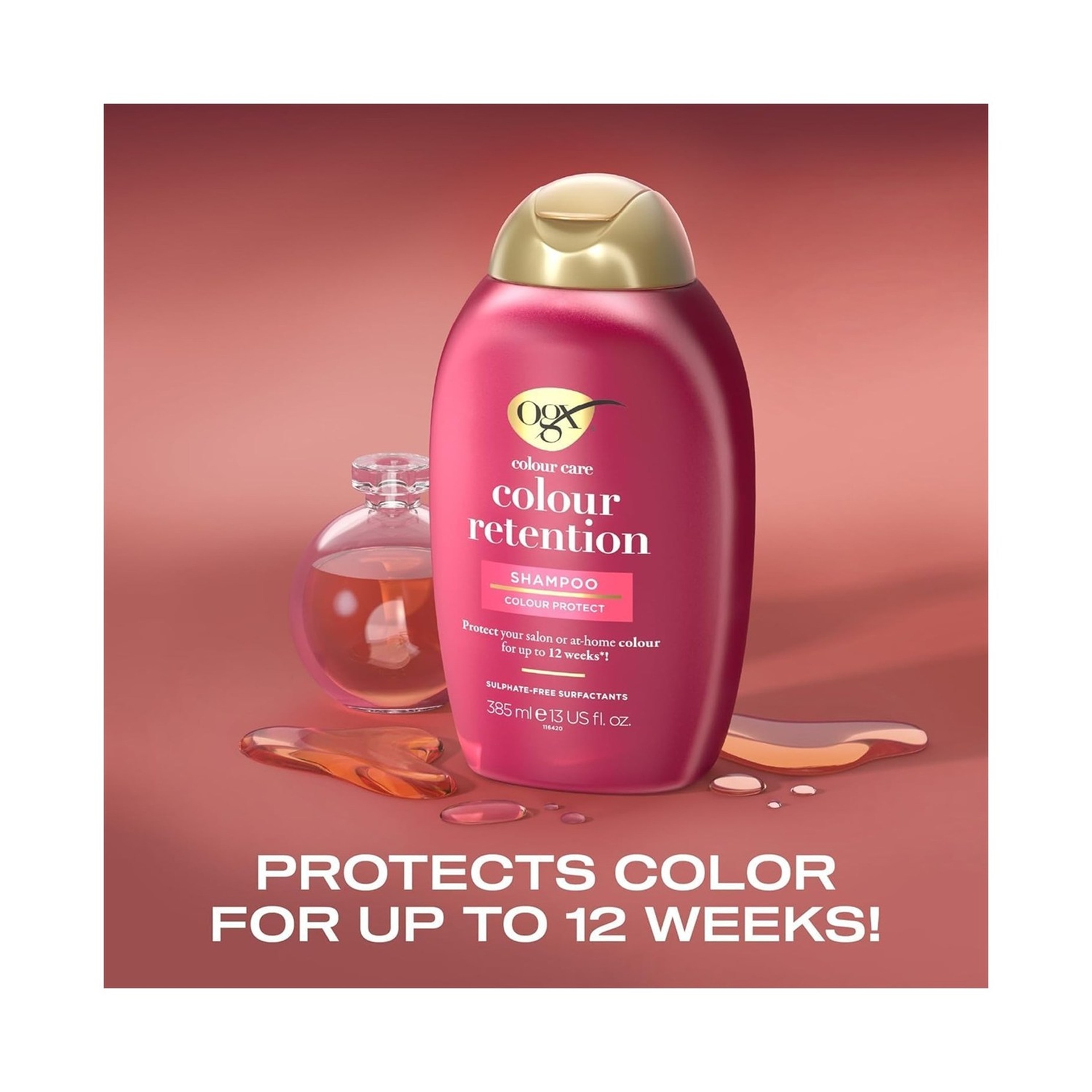 OGX Shampoo Colour Care Colour Retention Sulfate Free 385 ml