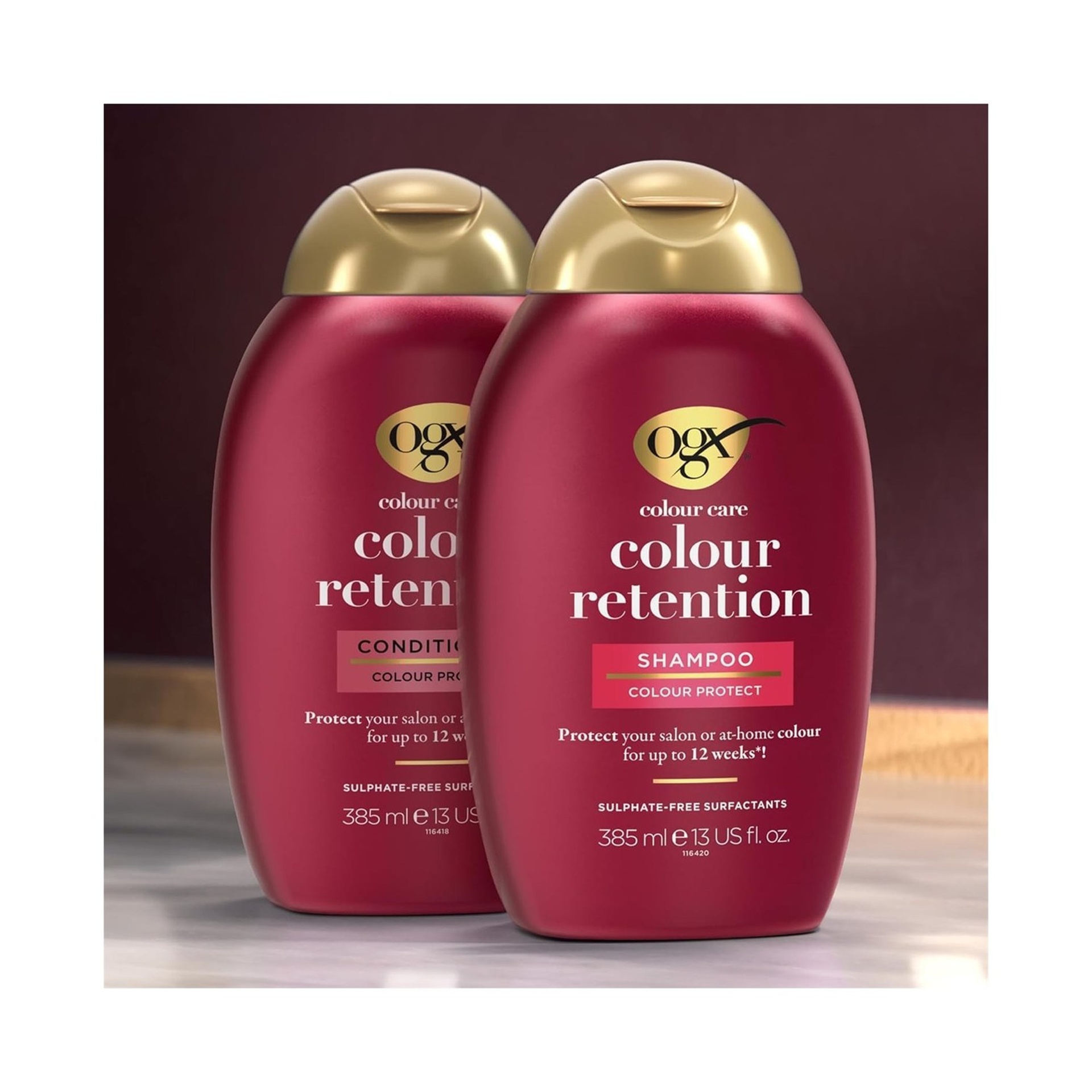 OGX Shampoo Colour Care Colour Retention Sulfate Free 385 ml