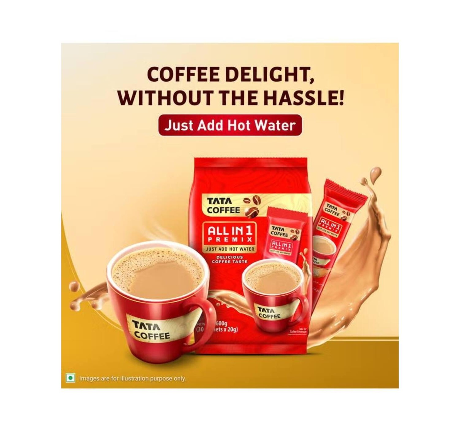 Tata Coffee All in 1 Premix 30 x 20 g hover image